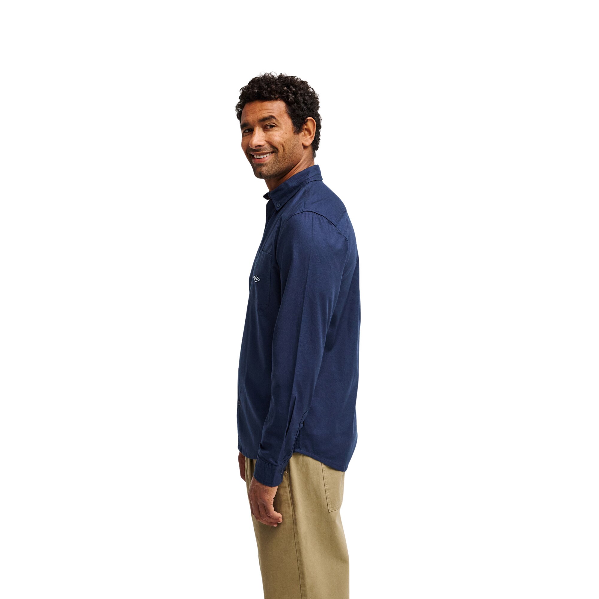 Camisa de hombre Diamond Quiksilver - Azul marino Azul marino-3