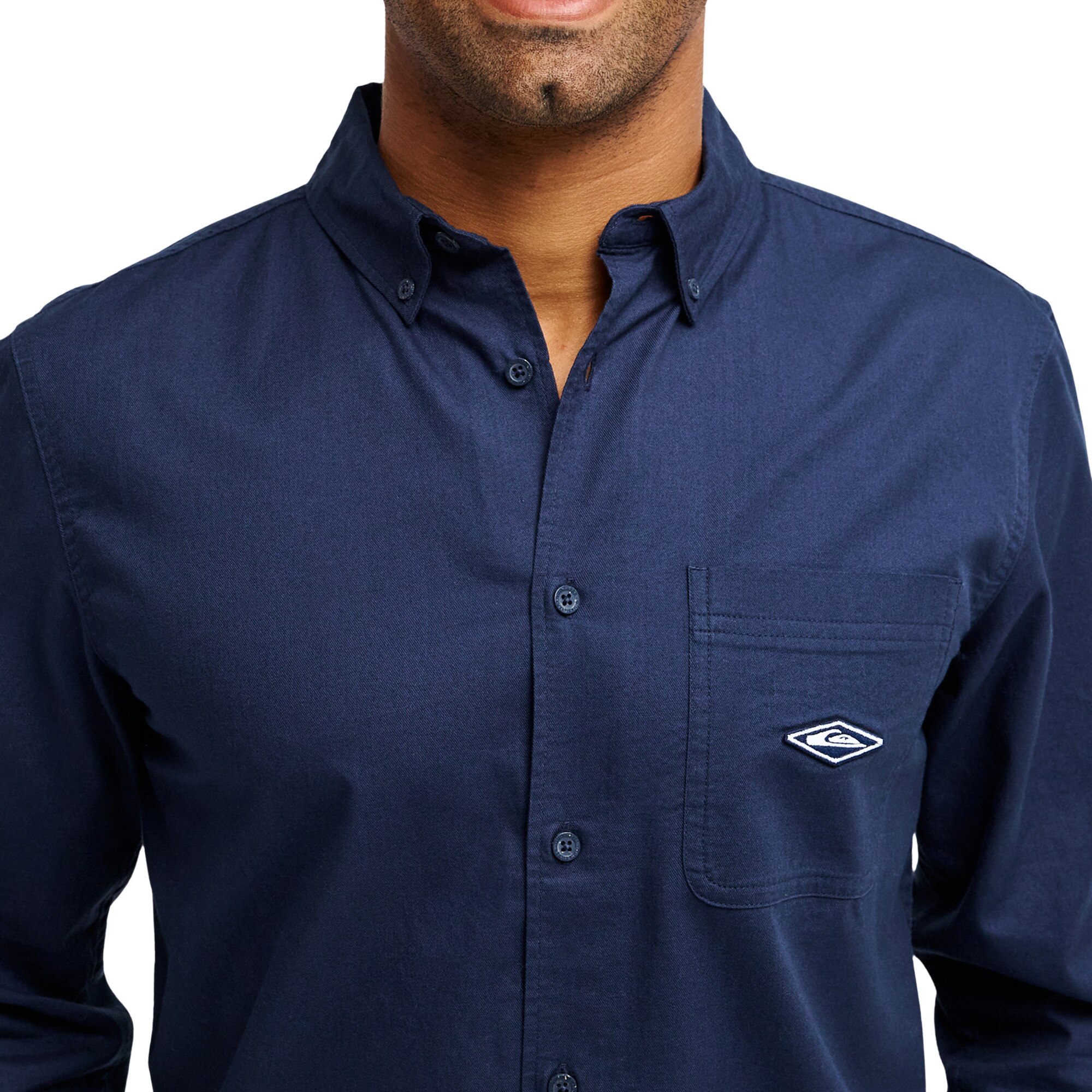 Camisa de hombre Diamond Quiksilver - Azul marino Azul marino-4