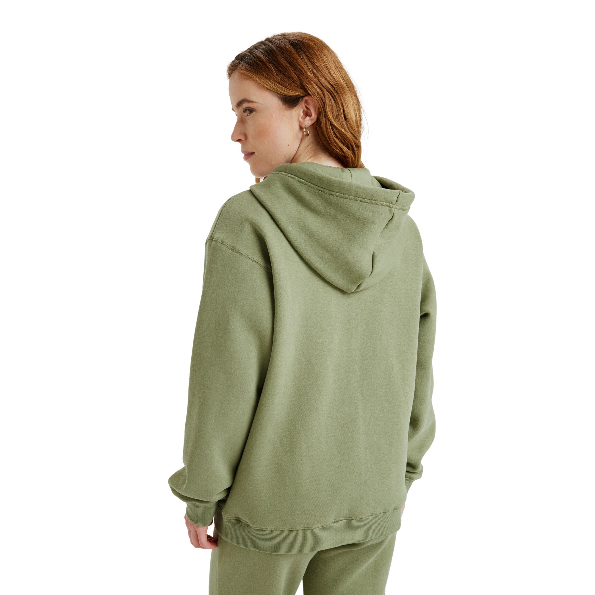 Imagen 2 de Sudadera de mujer Surf Stoked Zipped Brushed Roxy - Verde Verde