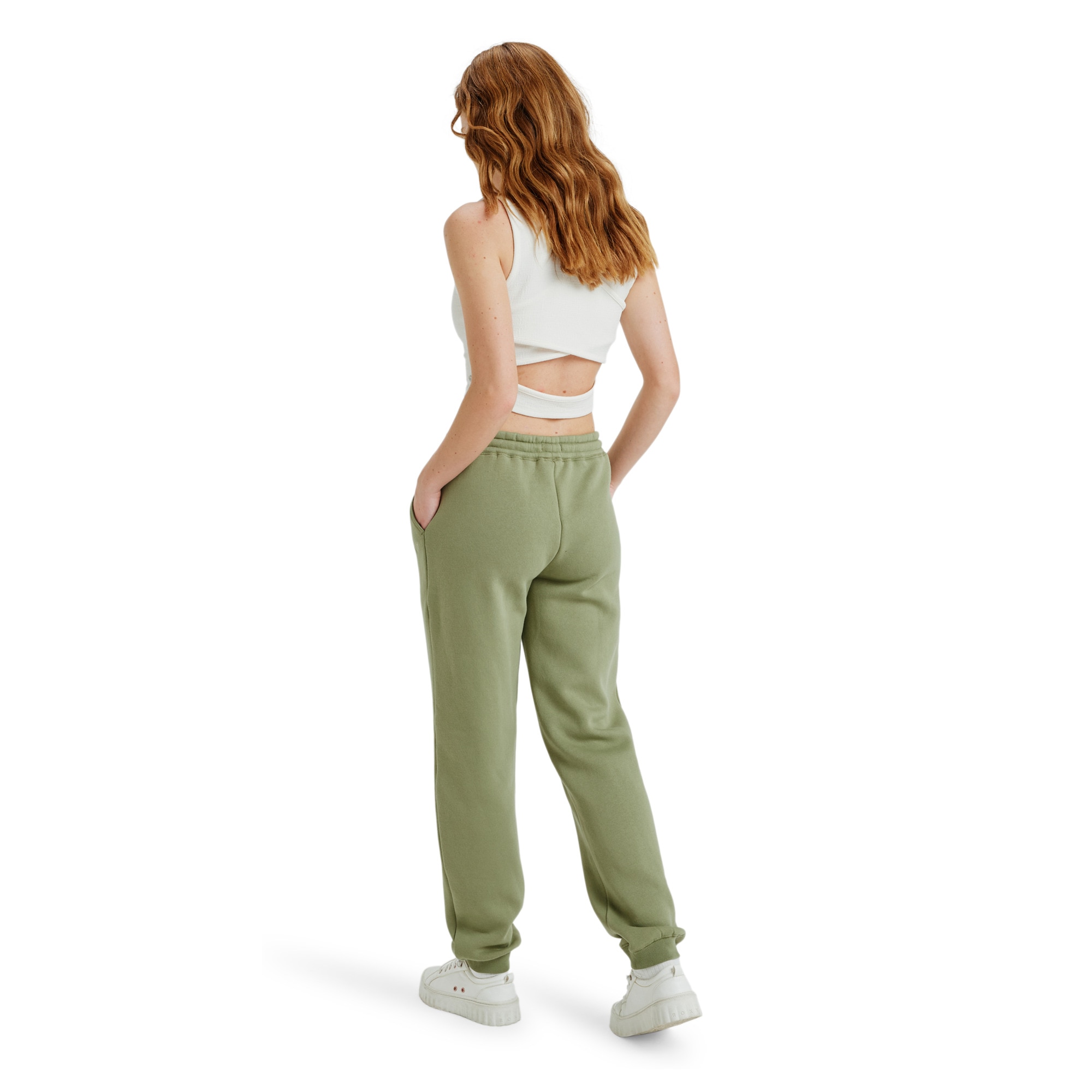 Imagen 2 de Pantalón de mujer Surf Stoked Brushed Roxy - Verde Verde