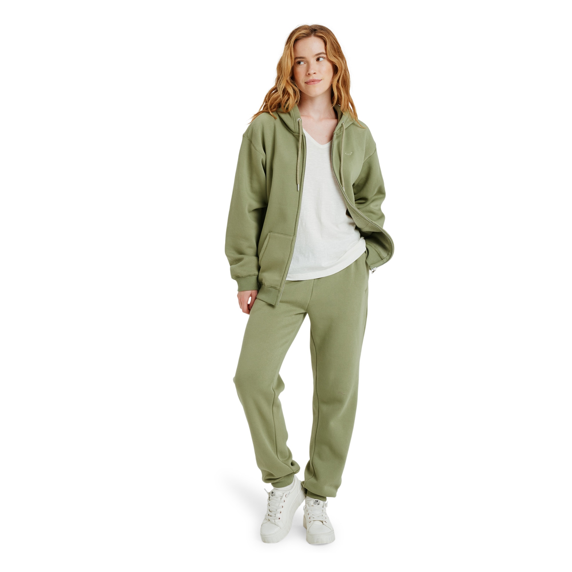 Imagen 4 de Pantalón de mujer Surf Stoked Brushed Roxy - Verde Verde