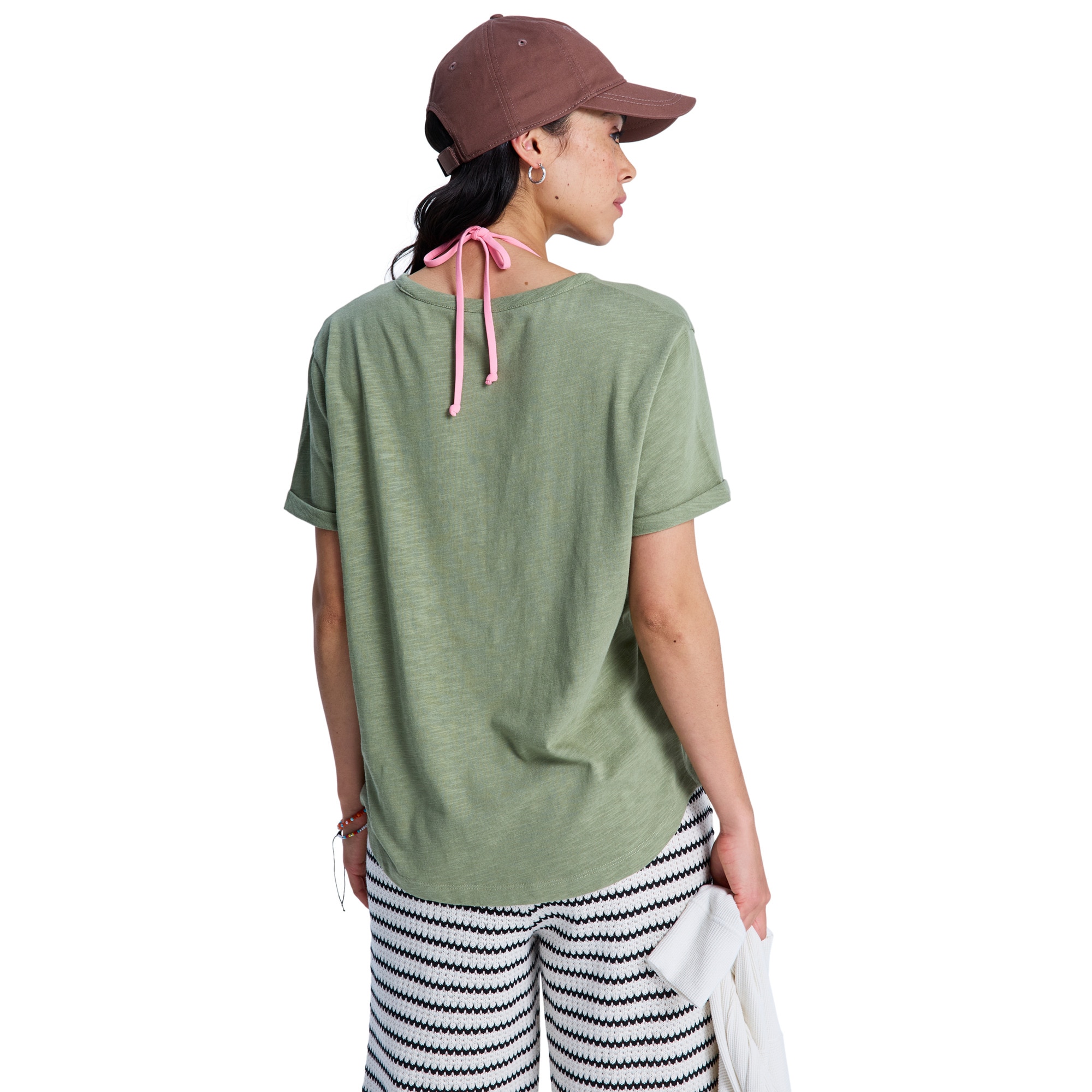 Camisetas de mujer Oceanwave Regular Emby Roxy - Verde Verde-2