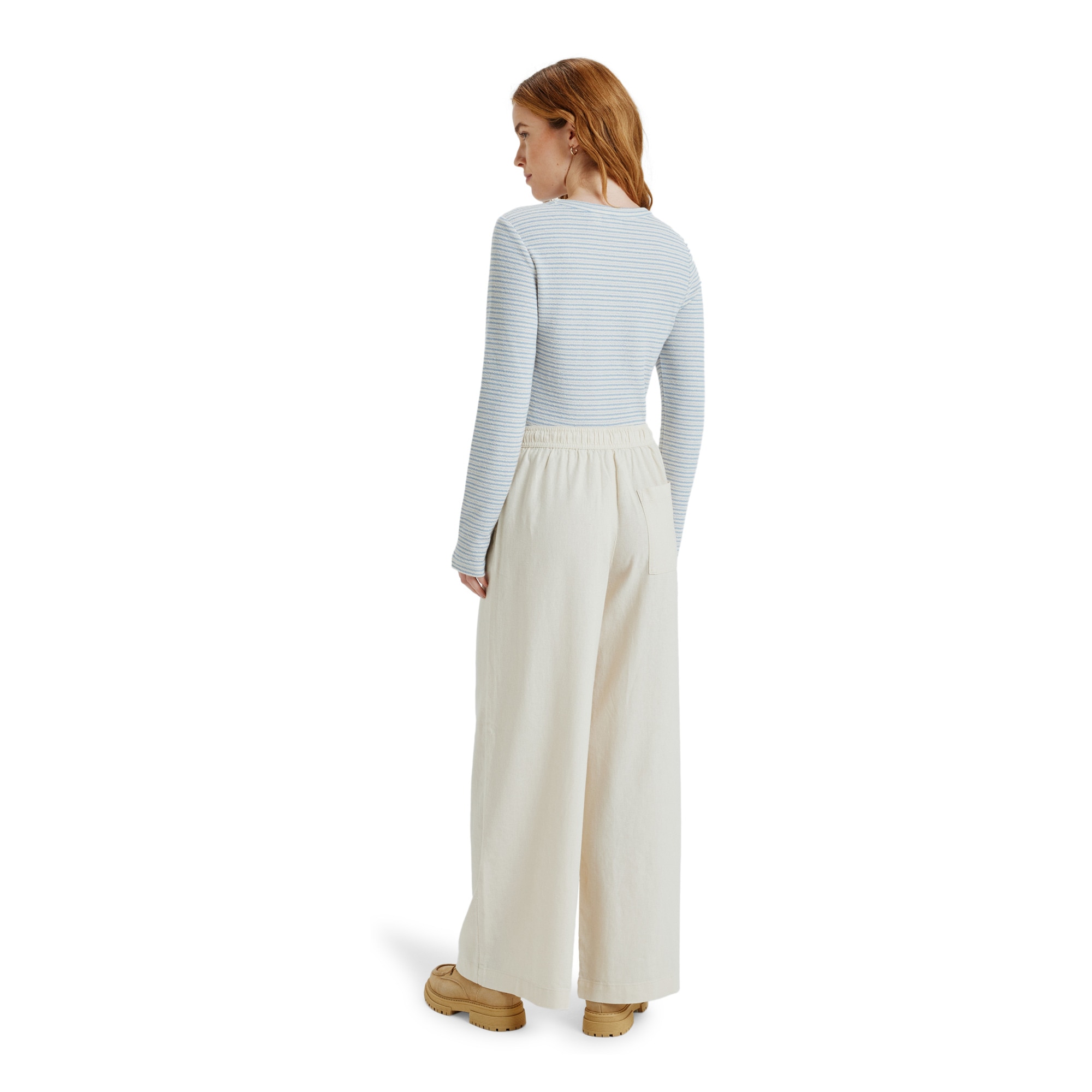 Pantalón de mujer Lekeitio Break Mid Roxy - Natural Natural-2