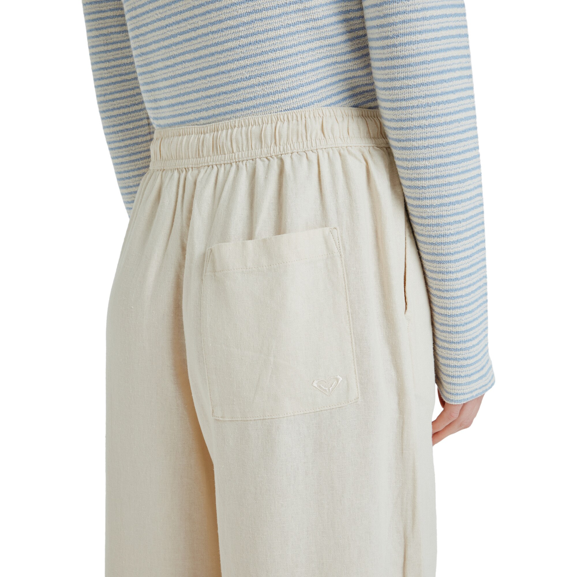 Pantalón de mujer Lekeitio Break Mid Roxy - Natural Natural-4