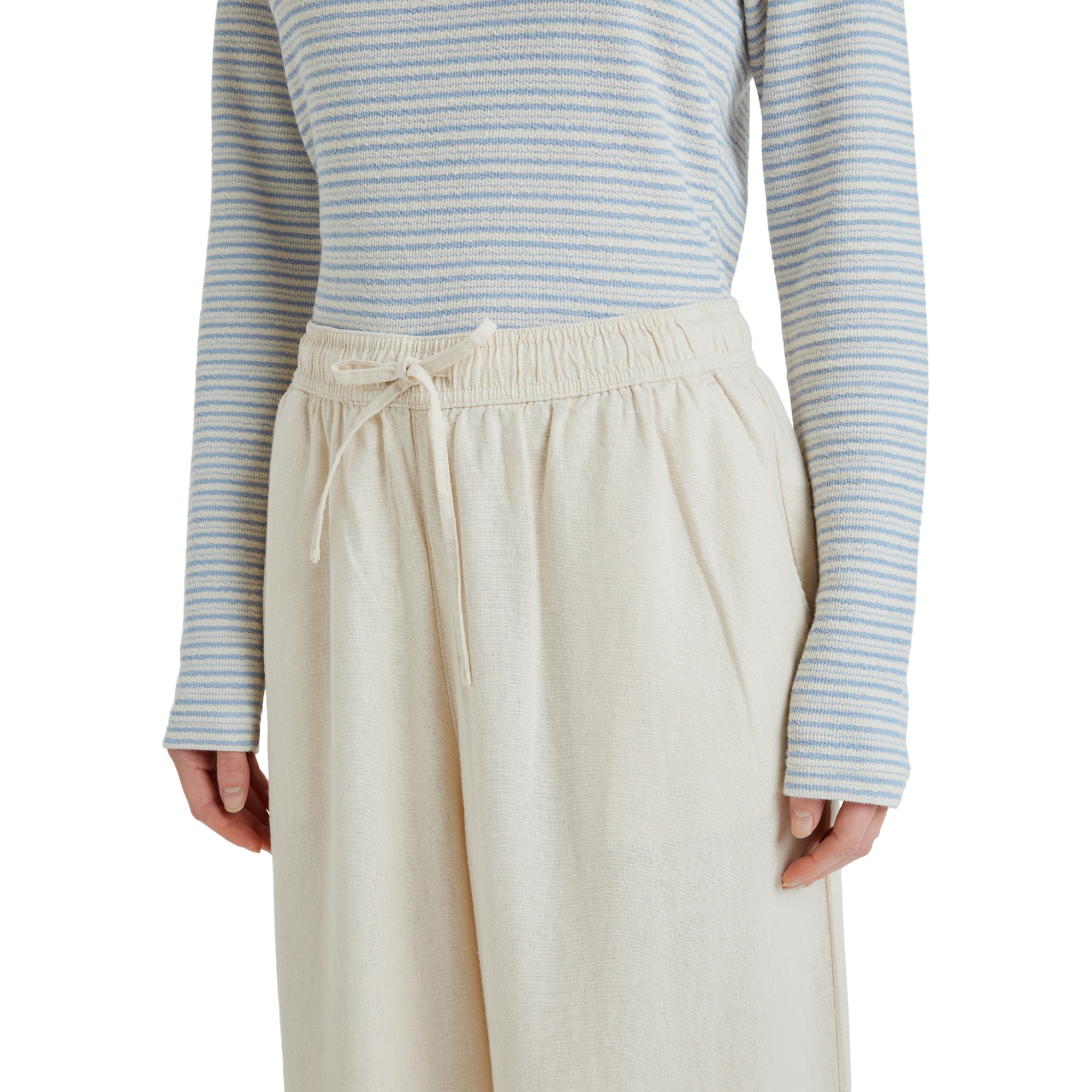 Pantalón de mujer Lekeitio Break Mid Roxy - Natural Natural-5
