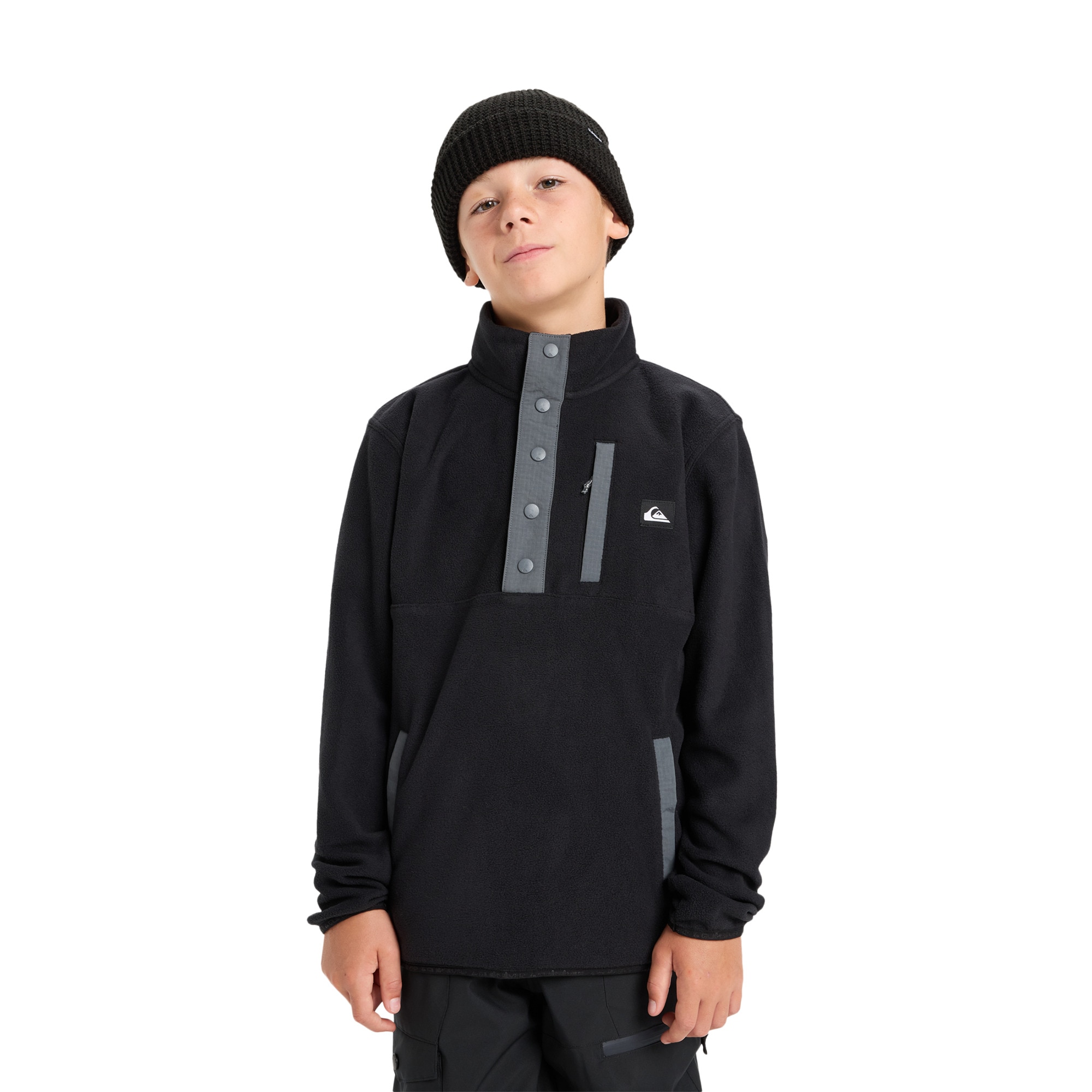 Forro polar de niños No Destination Hz Quiksilver - Negro Negro-1