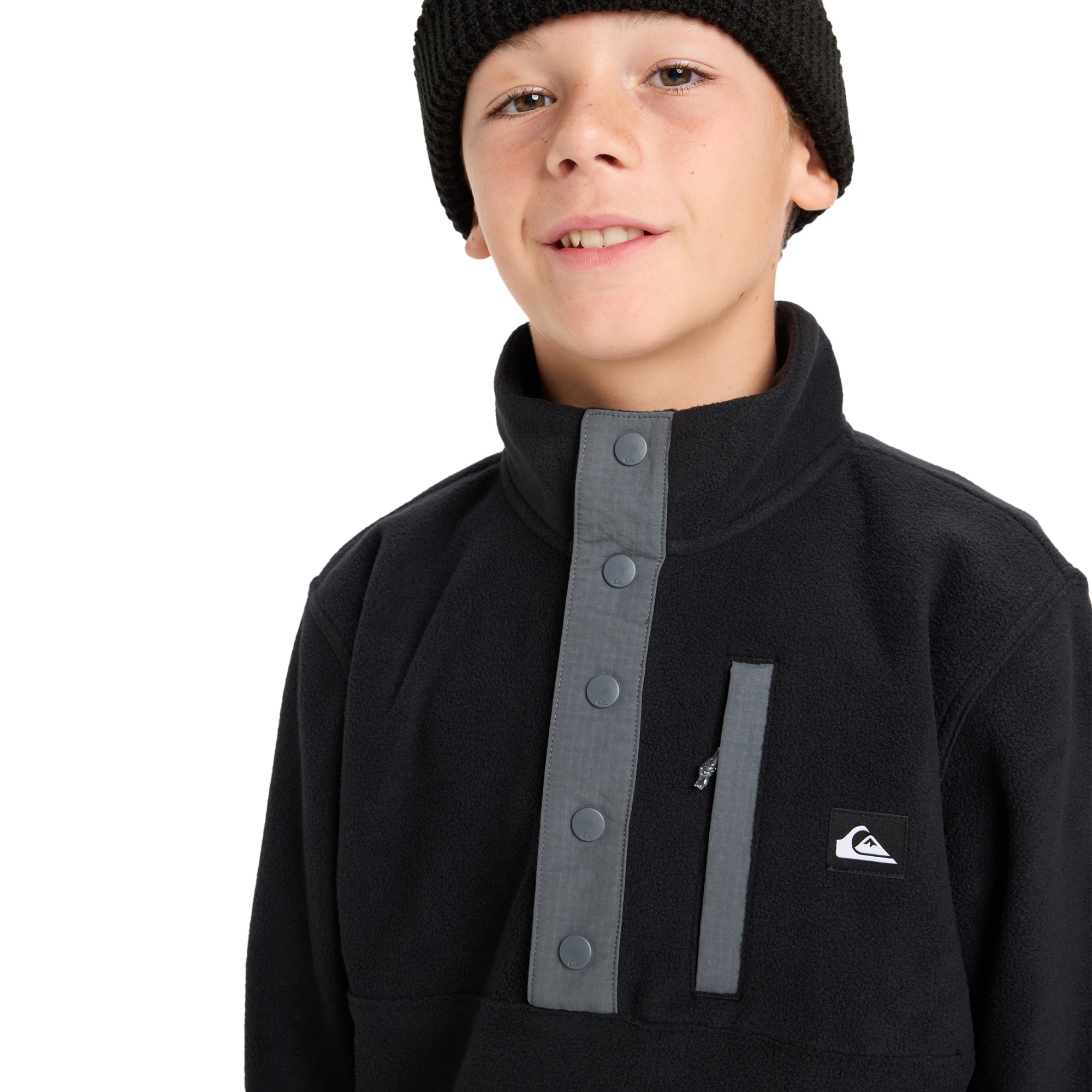 Forro polar de niños No Destination Hz Quiksilver - Negro Negro-5