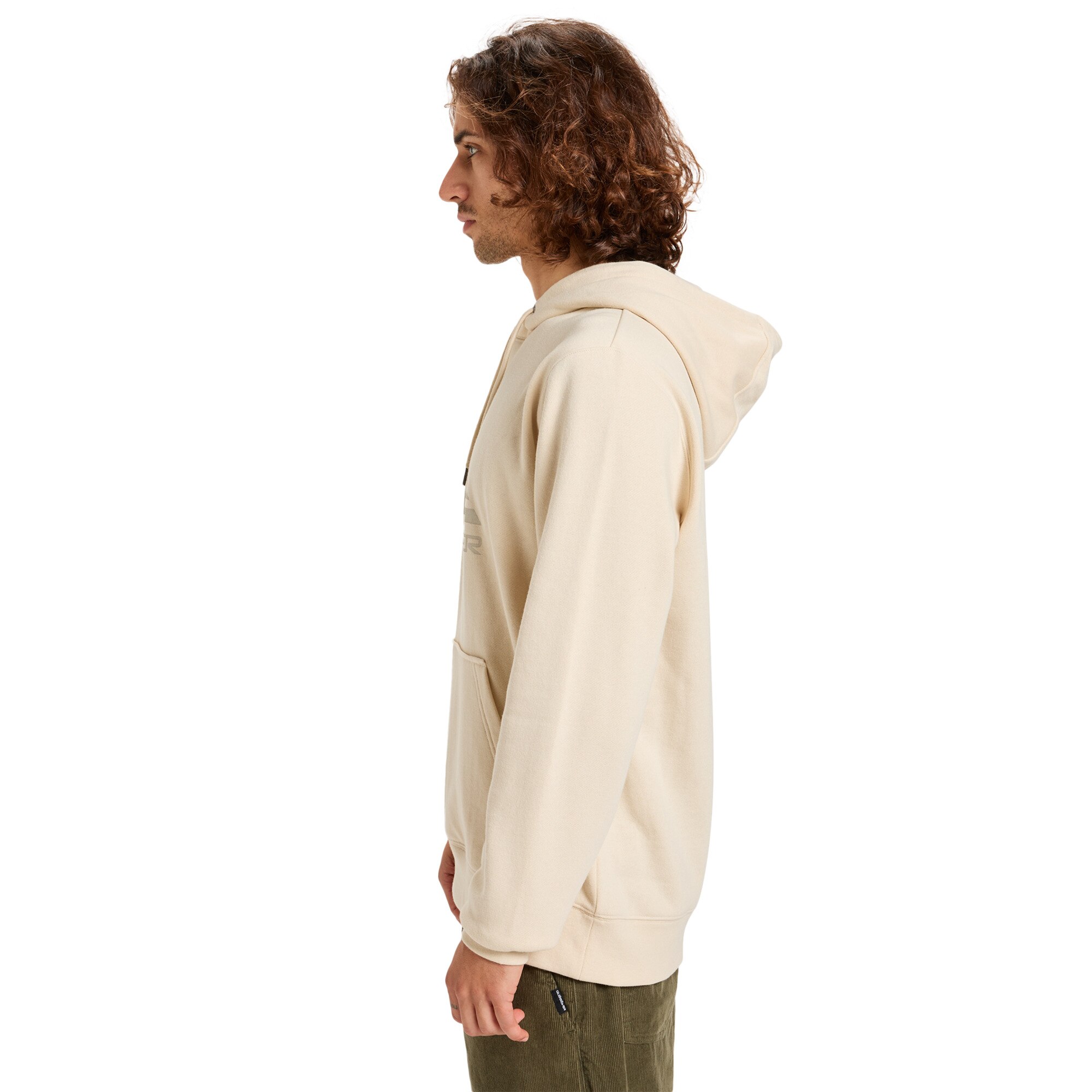 Sudadera de hombre Comp Logo Quiksilver - Marrón Marrón-3