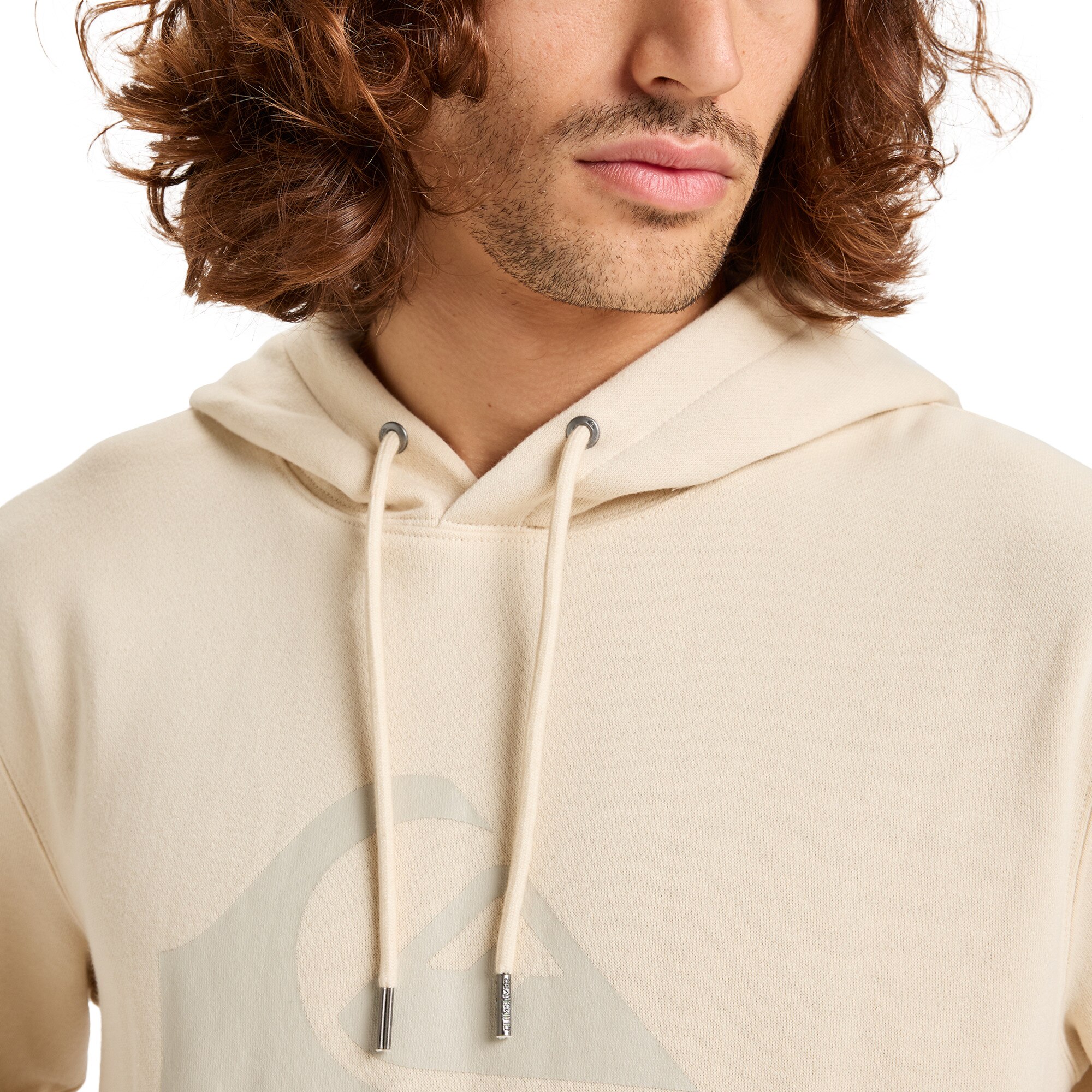 Sudadera de hombre Comp Logo Quiksilver - Marrón Marrón-4