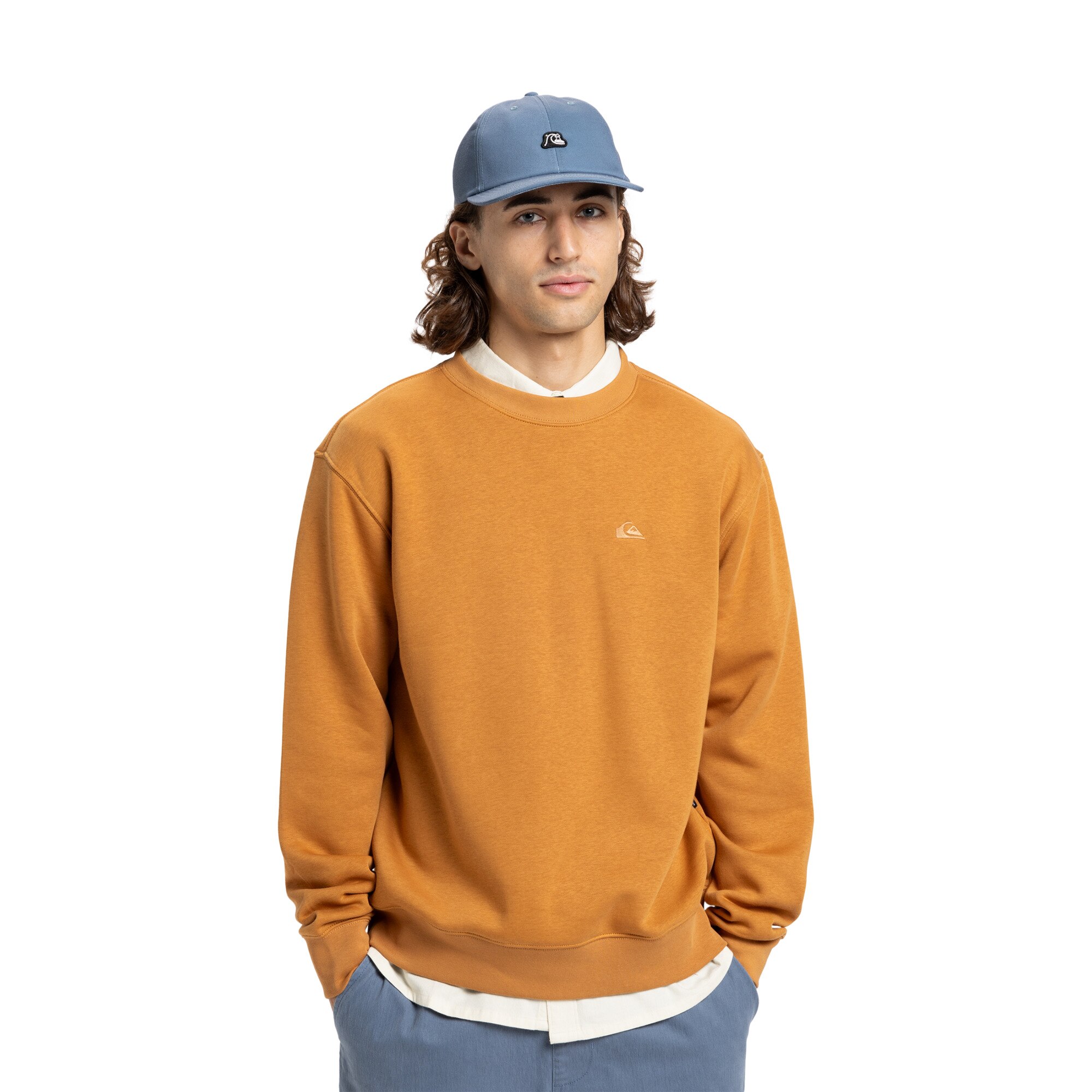 Sudadera de hombre Salt Water Quiksilver - Marrón Marrón-1