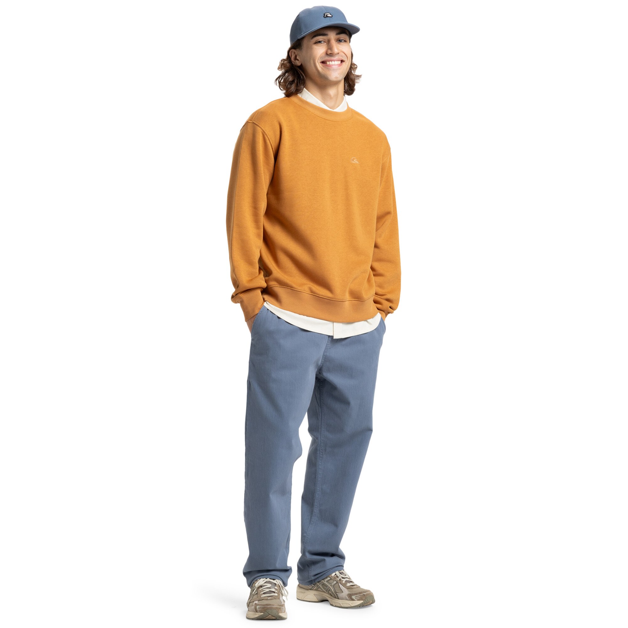 Sudadera de hombre Salt Water Quiksilver - Marrón Marrón-5