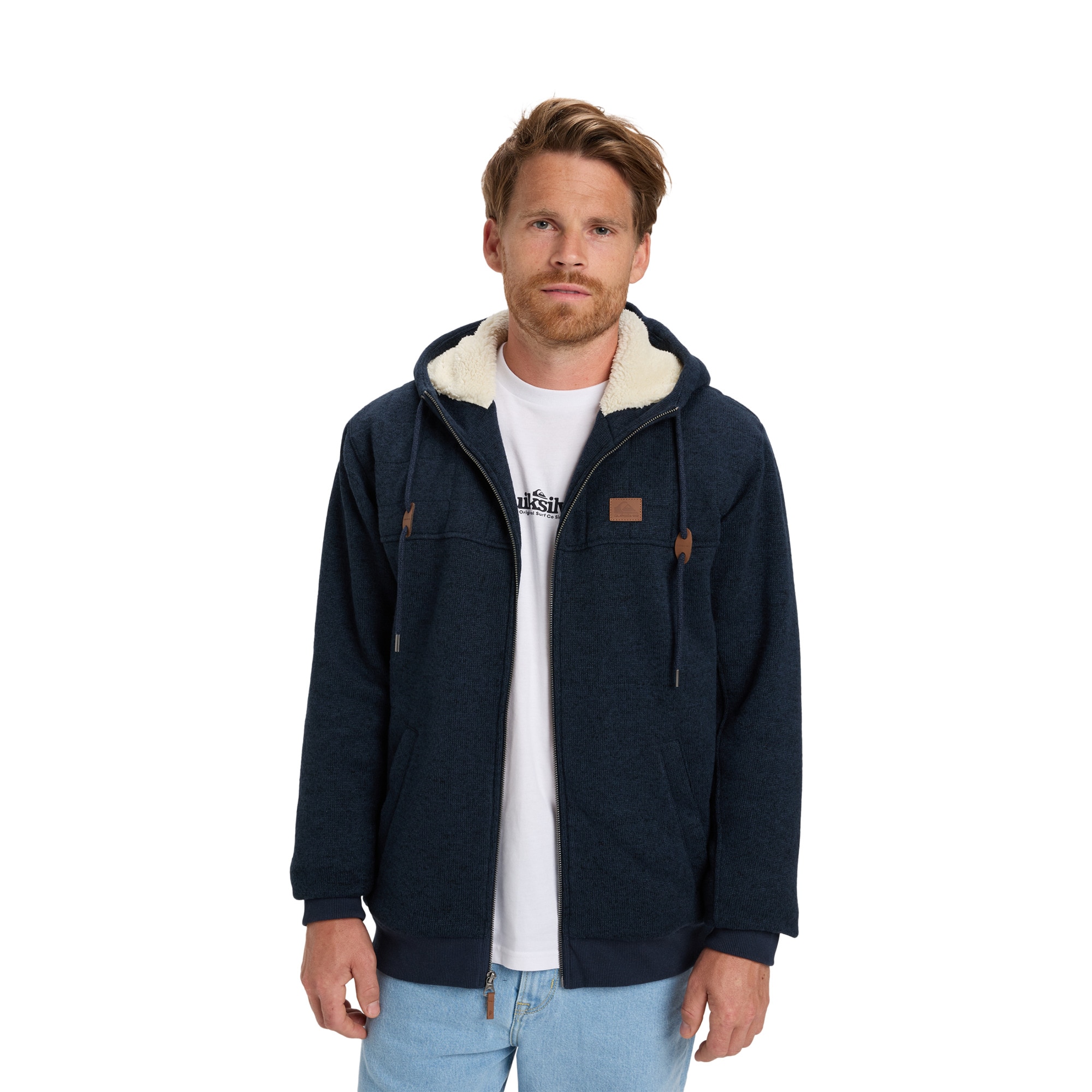 Quiksilver Forro polar de hombre Cypress Keller Azul marino