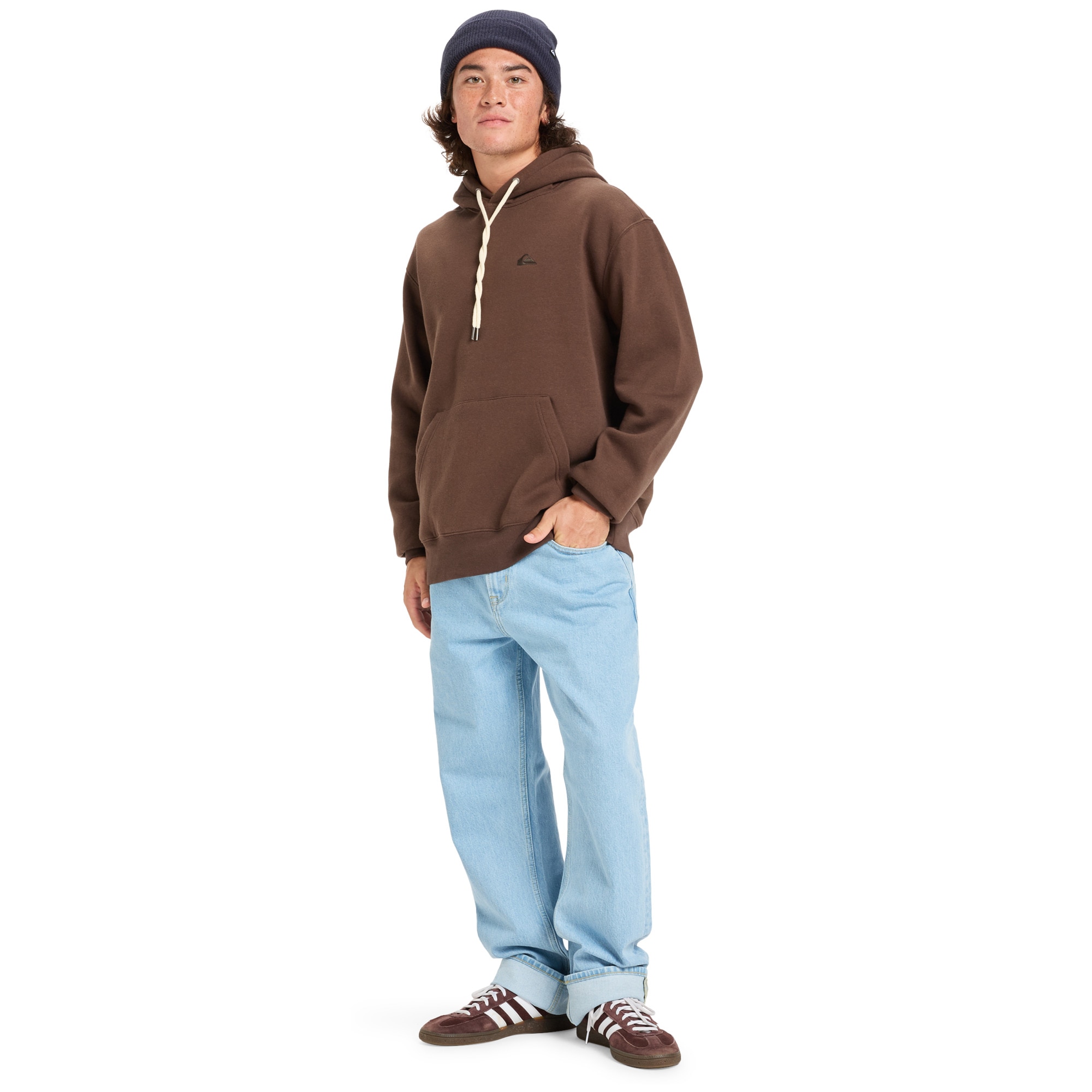 Sudadera de hombre Salt Water Quiksilver - Marrón Marrón-5