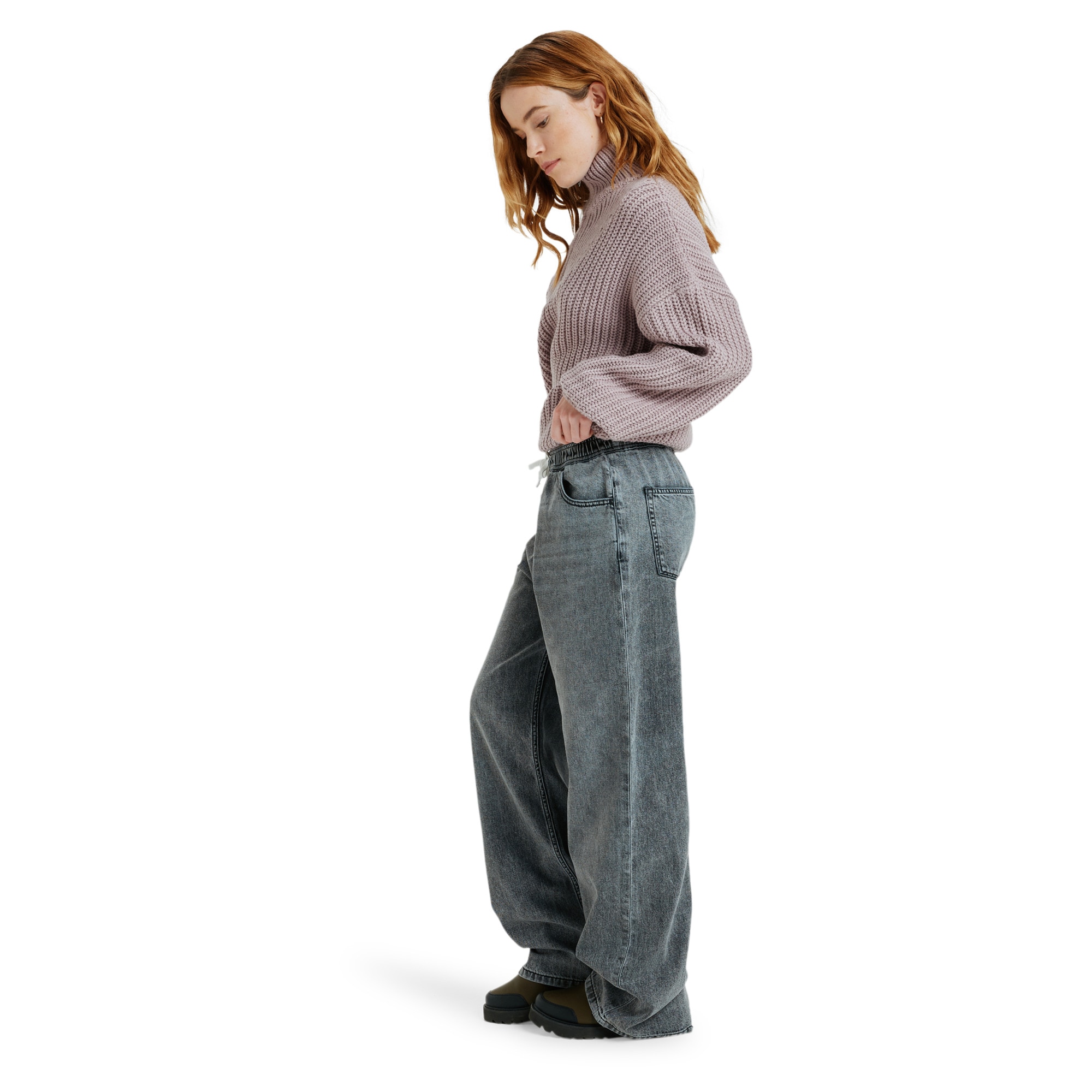 Pantalón de mujer Stunning View Mid Grey Roxy - Gris Gris-3