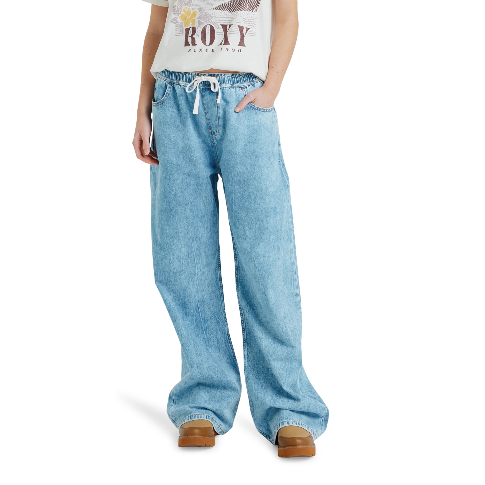 Pantalón de mujer Stunning View Beau Blue Roxy - Azul Azul-1