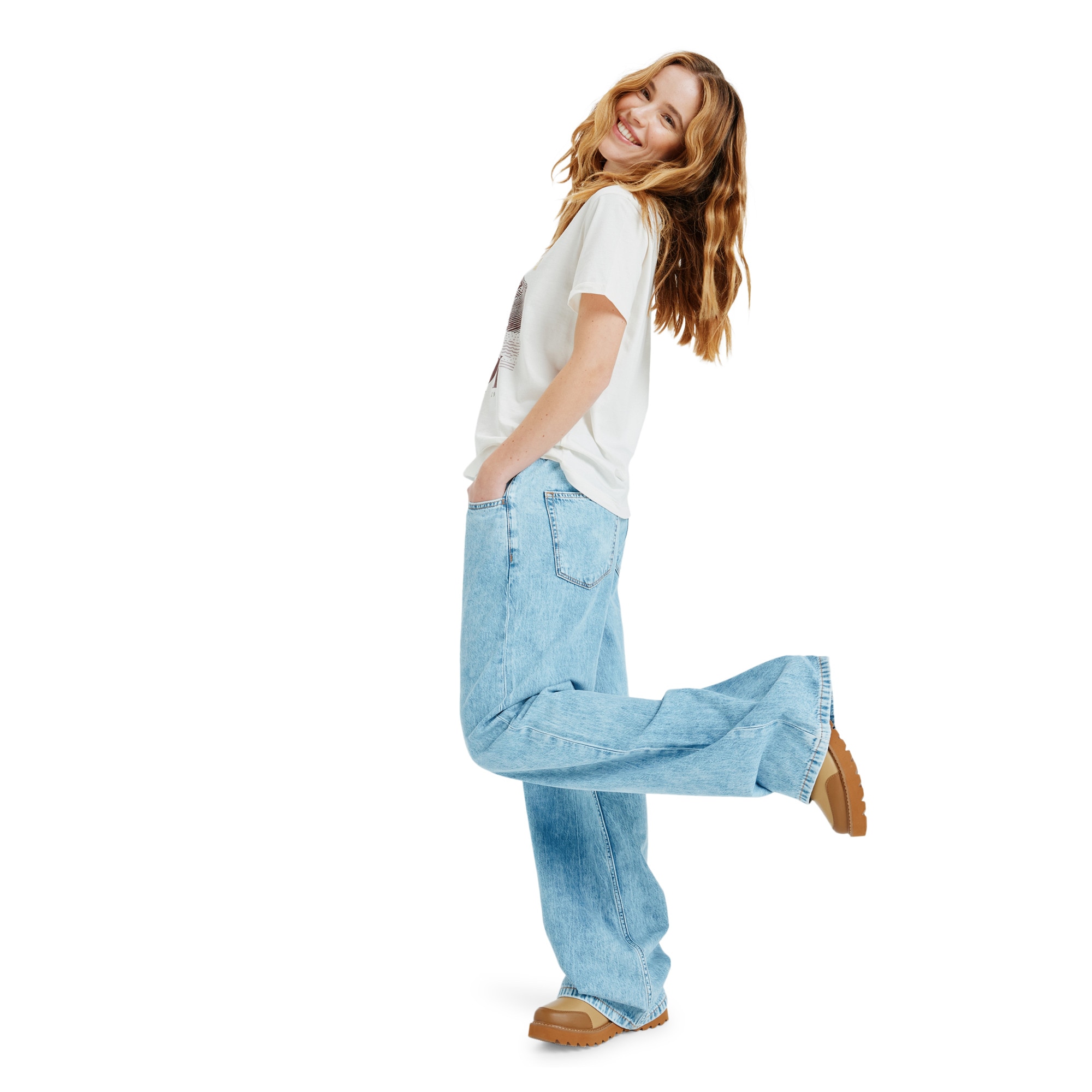 Pantalón de mujer Stunning View Beau Blue Roxy - Azul Azul-4