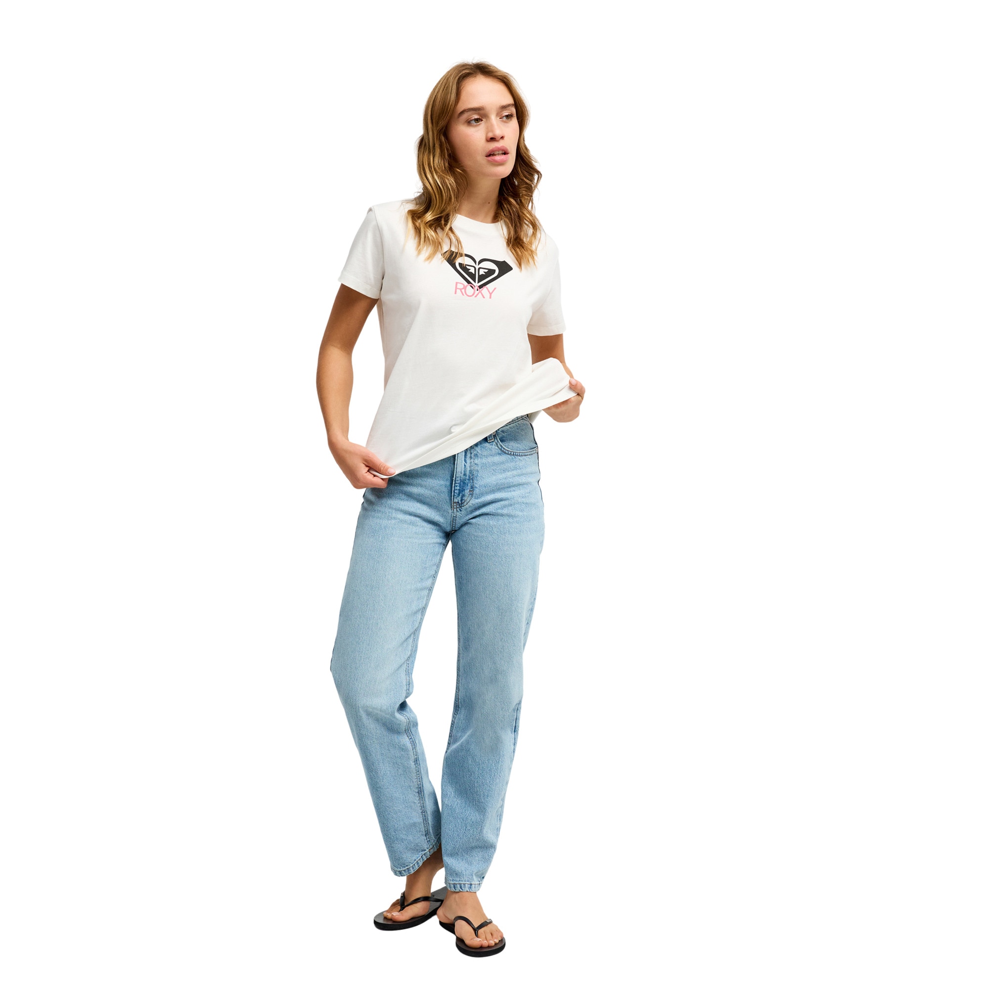 Imagen 5 de Camisetas de mujer Ocean Road Art Roxy - Blanco Blanco