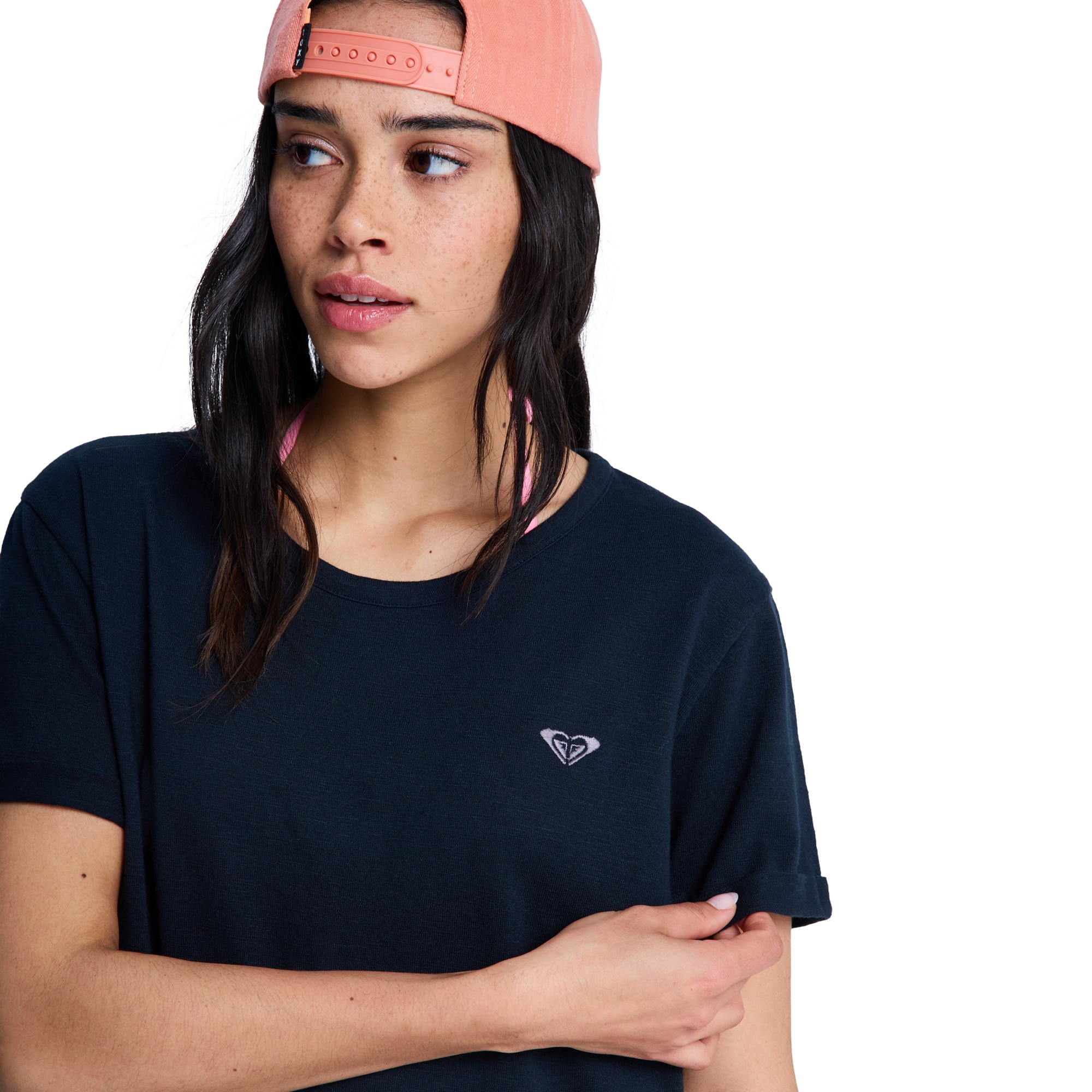 Camisetas de mujer Oceanwave Regular Emby Roxy - Negro Negro-4