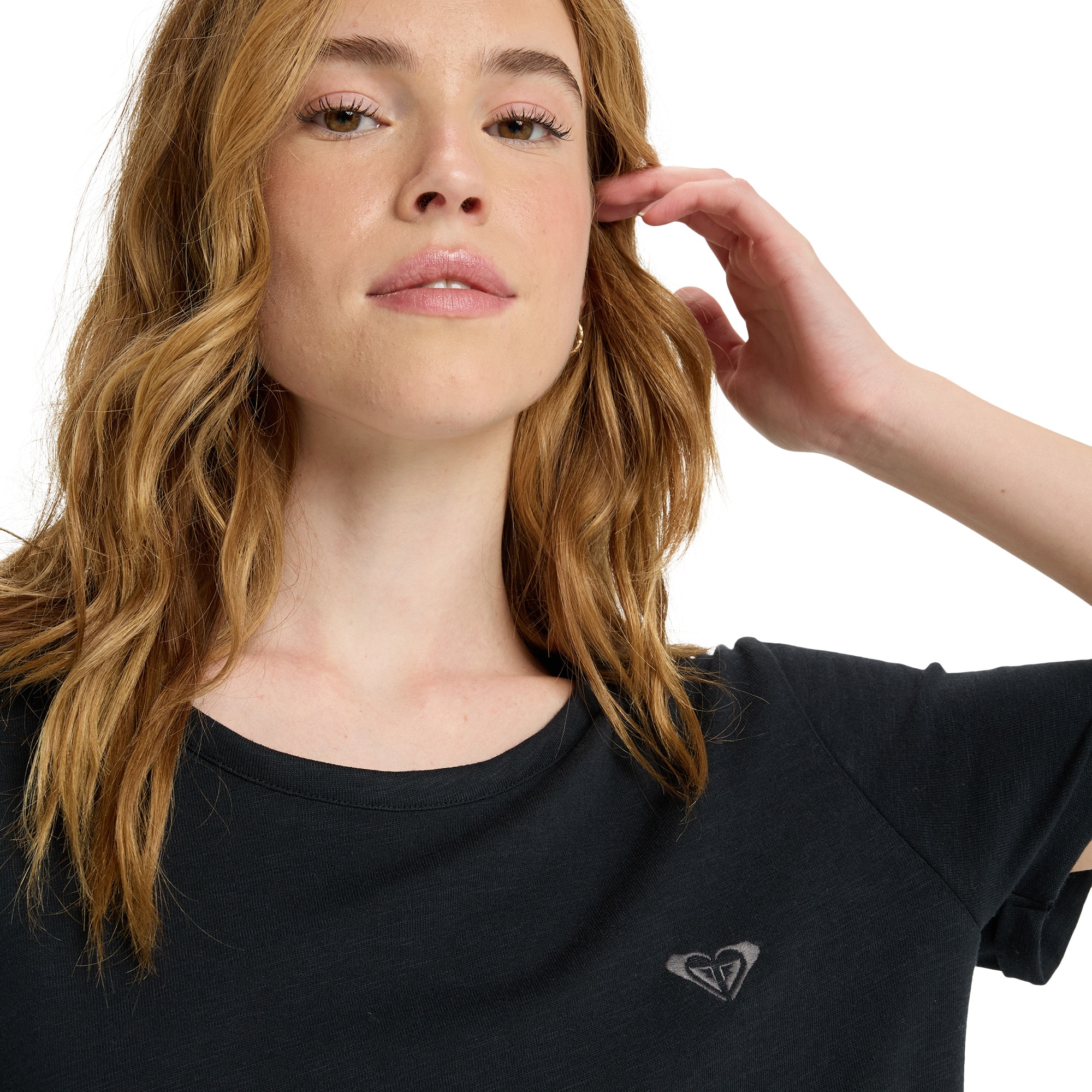 Camisetas de mujer Oceanwave Regular Emby Roxy - Negro Negro-6