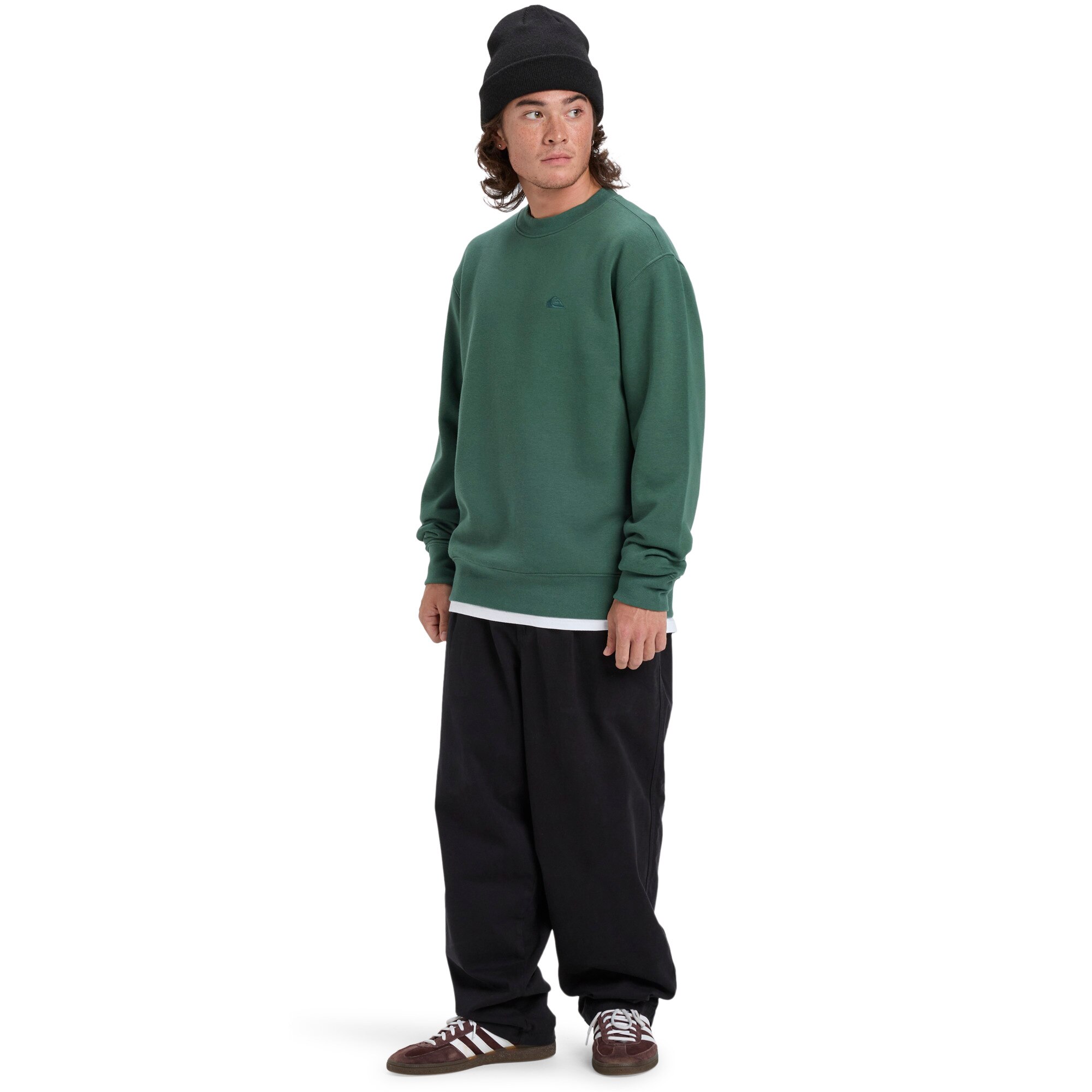 Sudadera de hombre Salt Water Quiksilver - Verde Verde-5