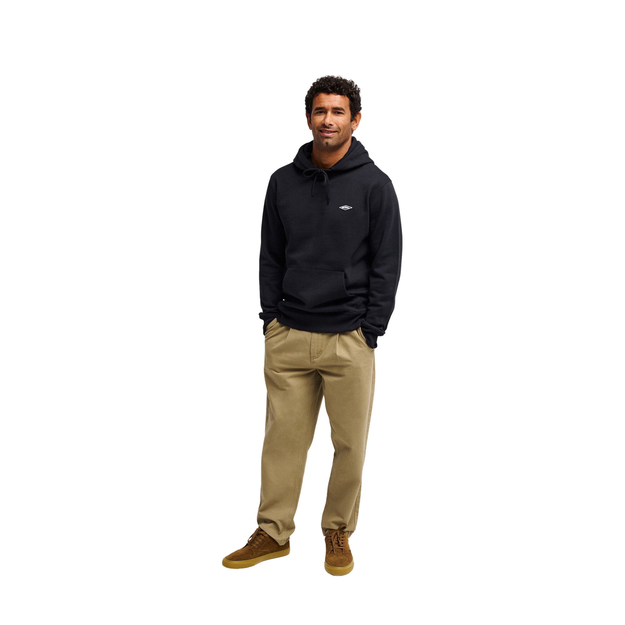 Sudadera de hombre Diamond Quiksilver - Negro Negro-5