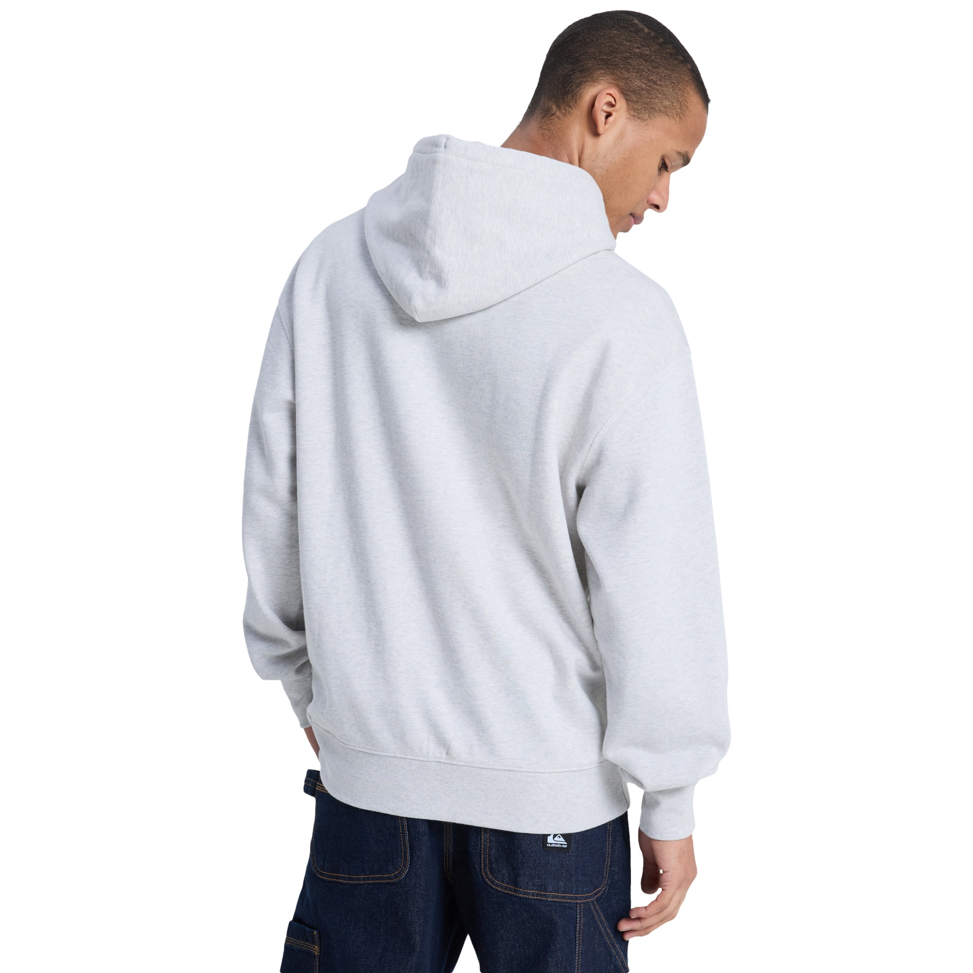 Sudadera con capucha para hombre Dna Quiksilver - Gris Gris-2