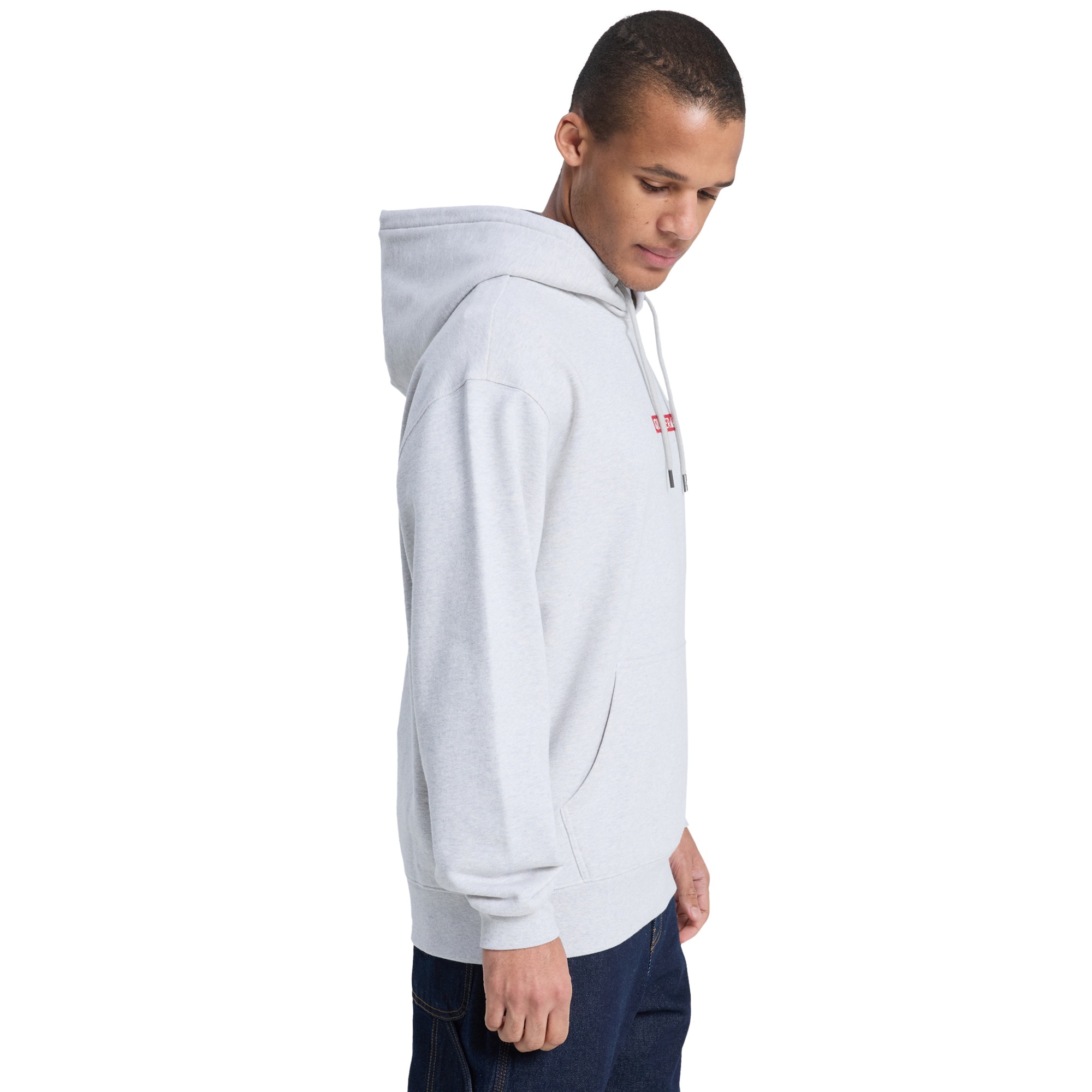 Sudadera con capucha para hombre Dna Quiksilver - Gris Gris-3