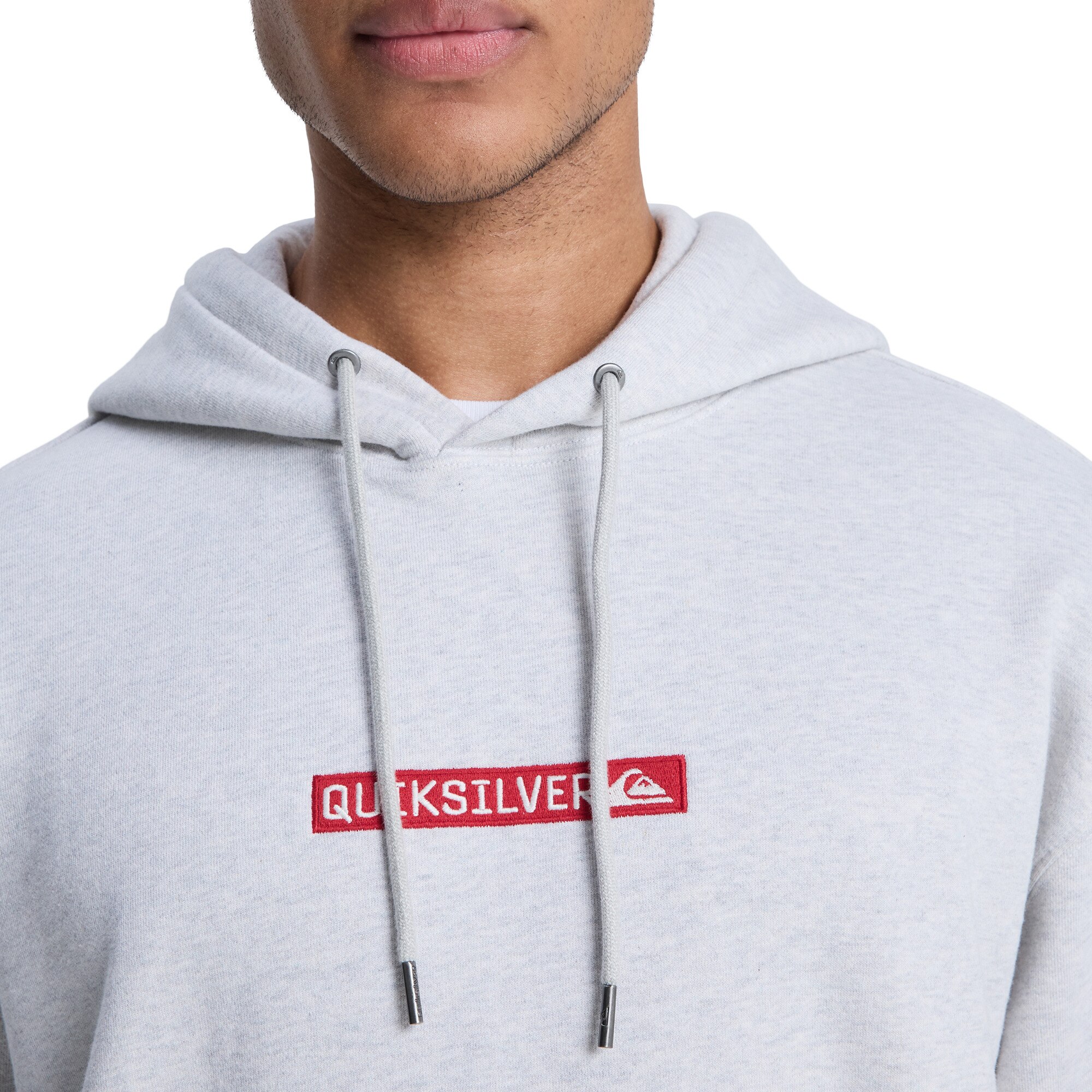 Sudadera con capucha para hombre Dna Quiksilver - Gris Gris-4