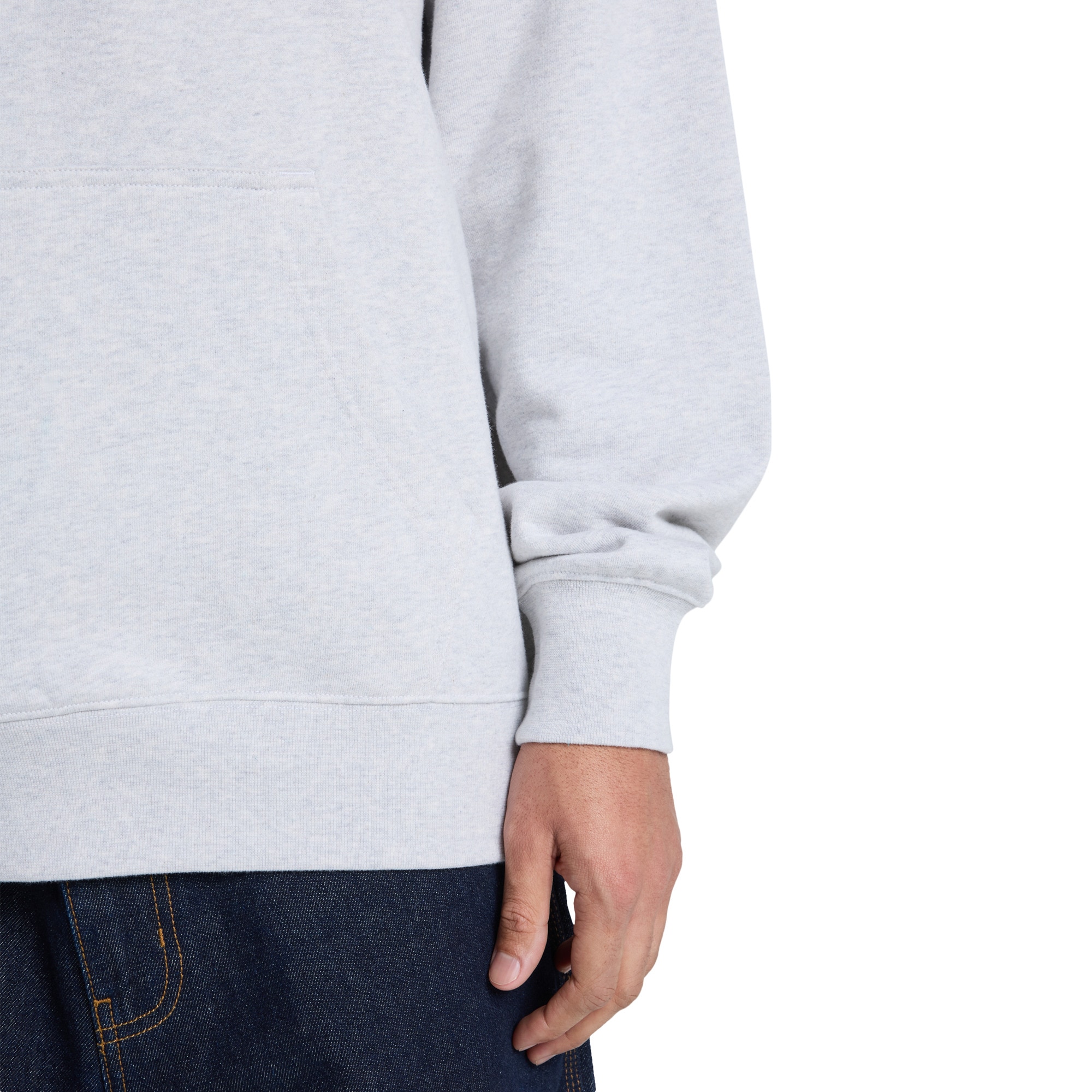 Sudadera con capucha para hombre Dna Quiksilver - Gris Gris-6