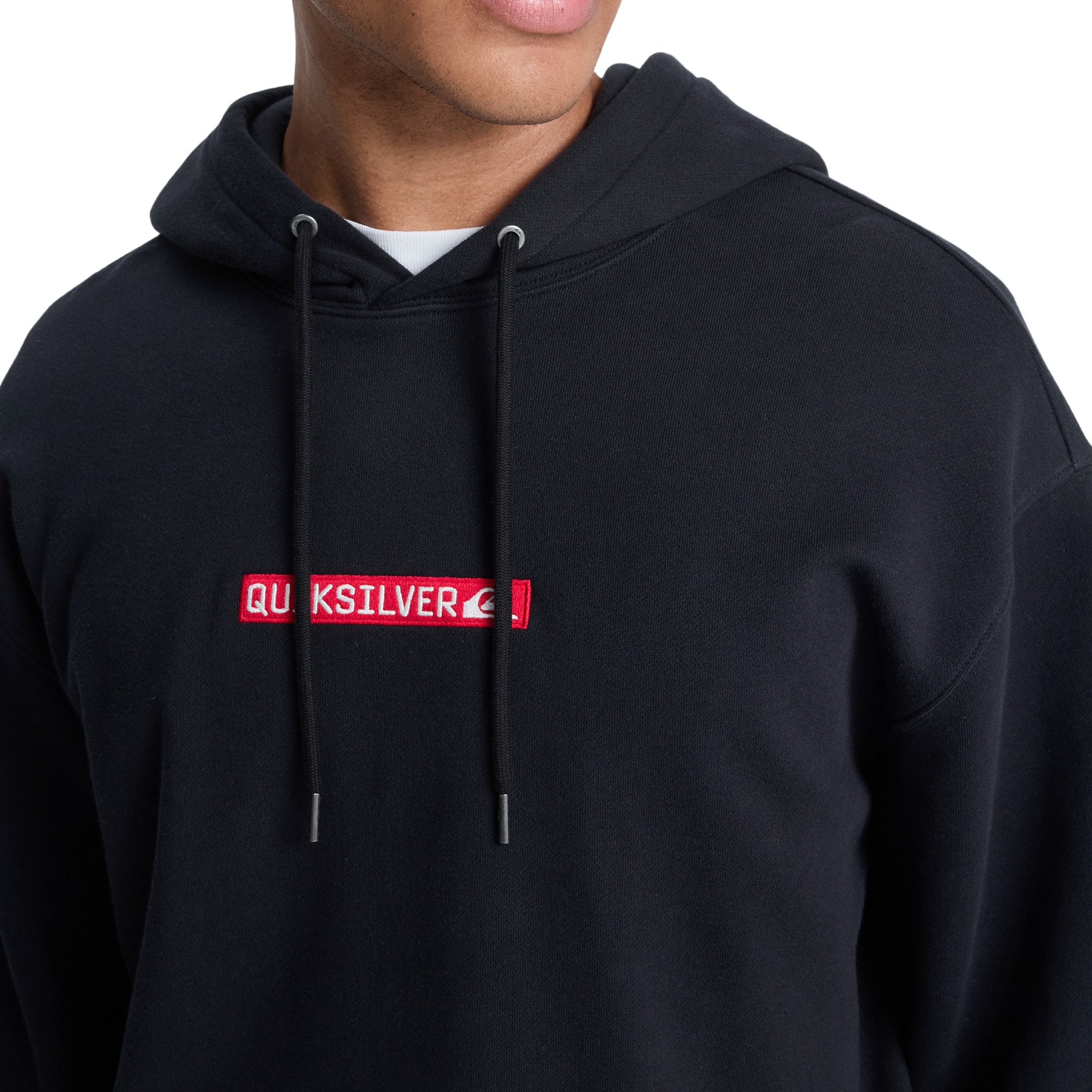 Sudadera con capucha para hombre Dna Quiksilver - Negro Negro-4