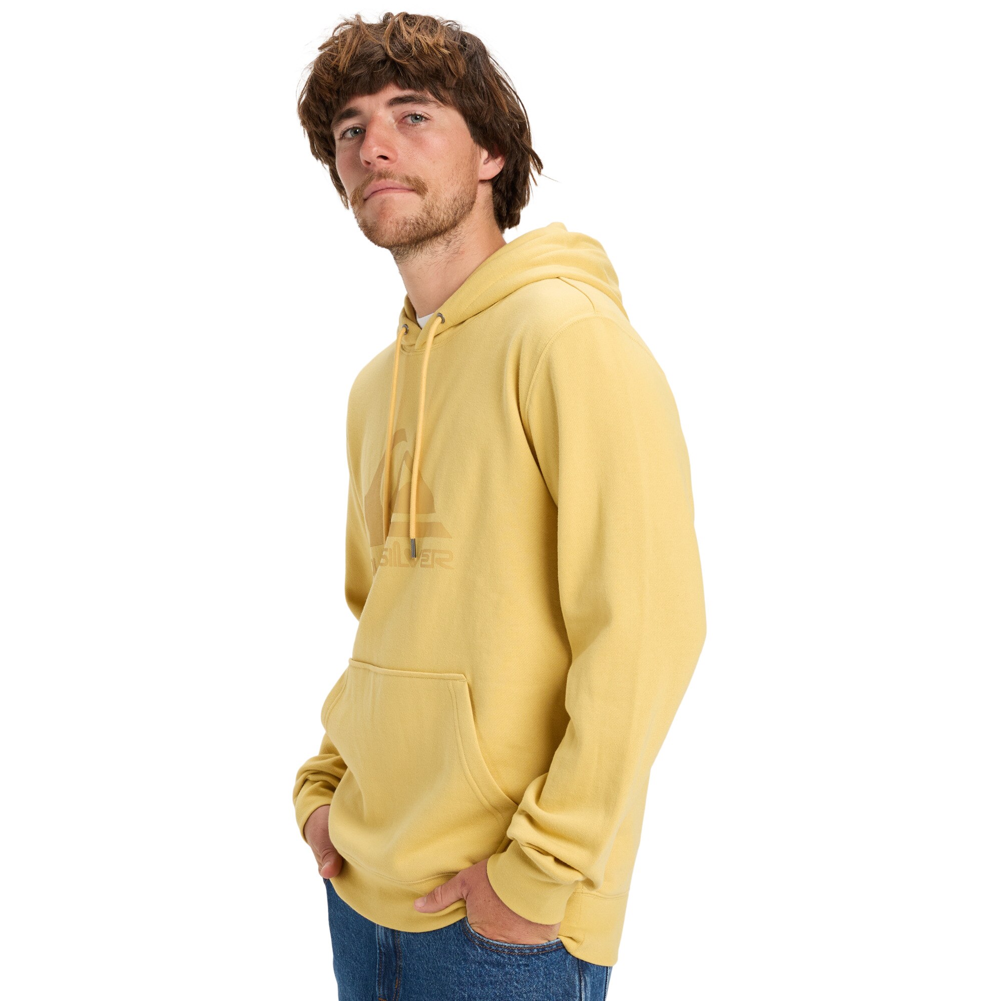 Sudadera de hombre Comp Logo Quiksilver - Natural Natural-6