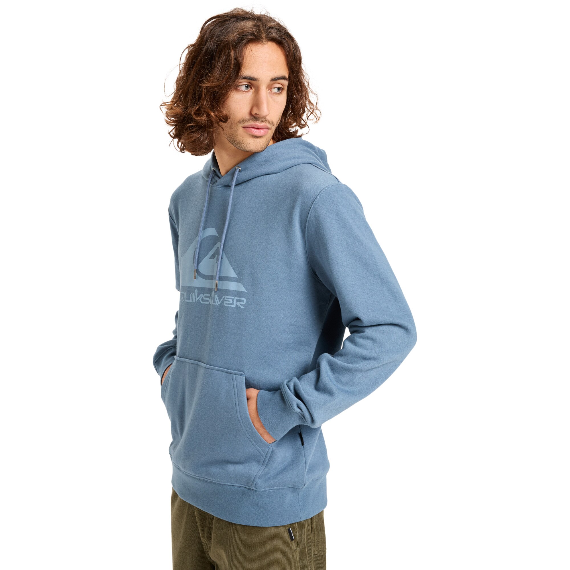 Sudadera de hombre Comp Logo Quiksilver - Azul Azul-3