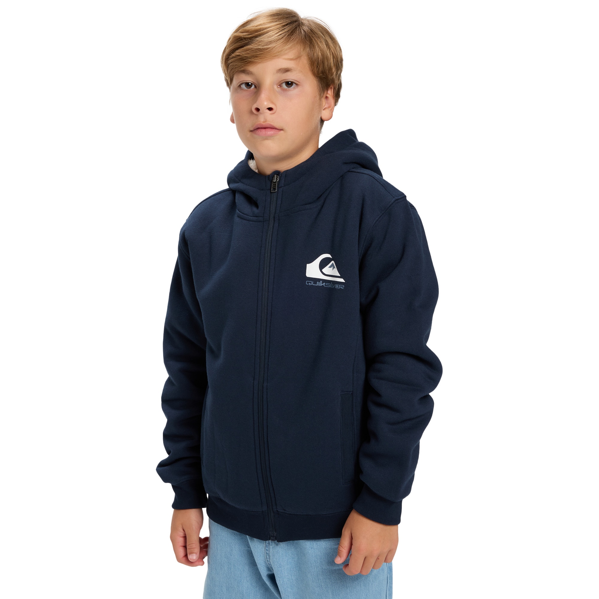Sudadera de niños Fleece Sherpa Quiksilver - Azul Azul-1