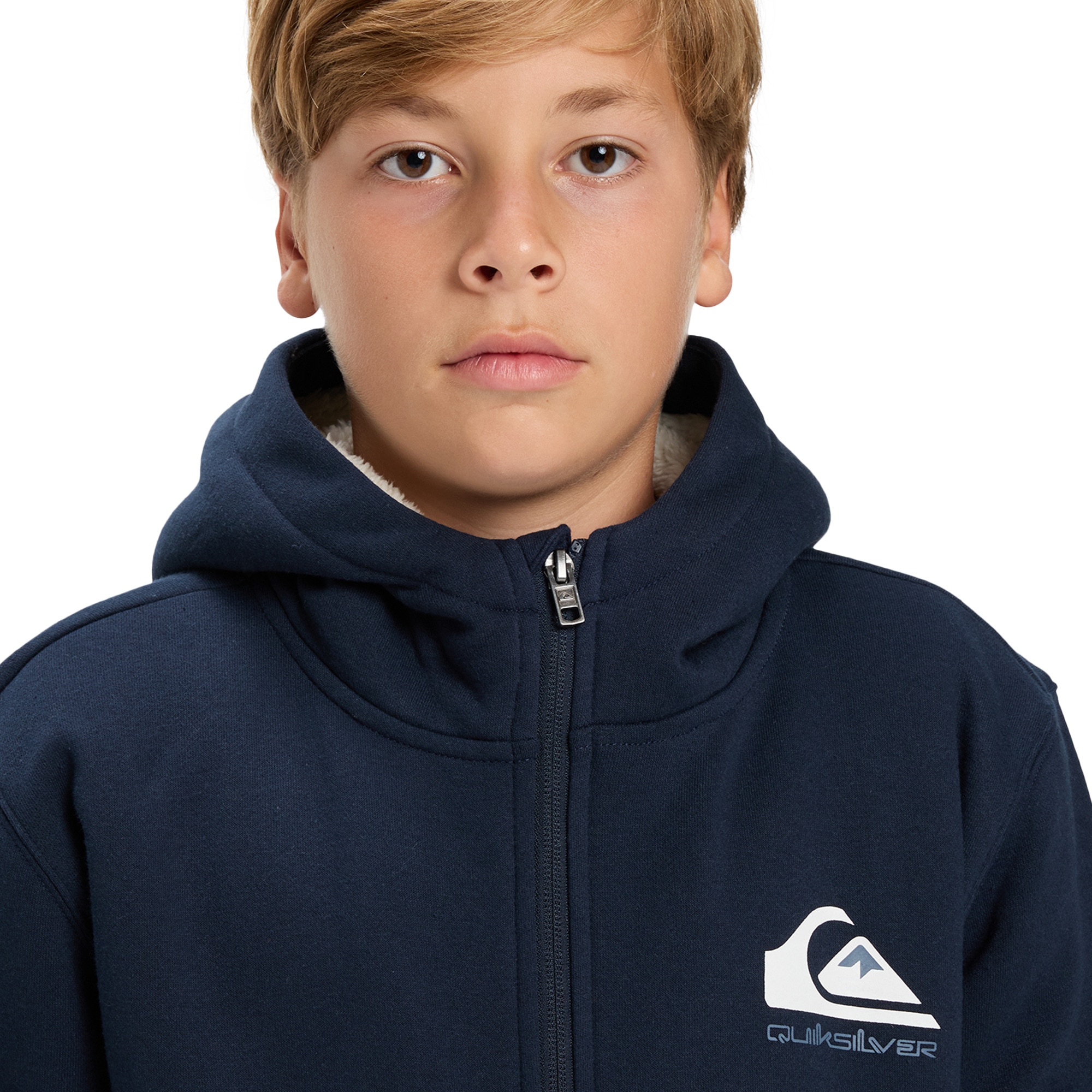Sudadera de niños Fleece Sherpa Quiksilver - Azul Azul-3