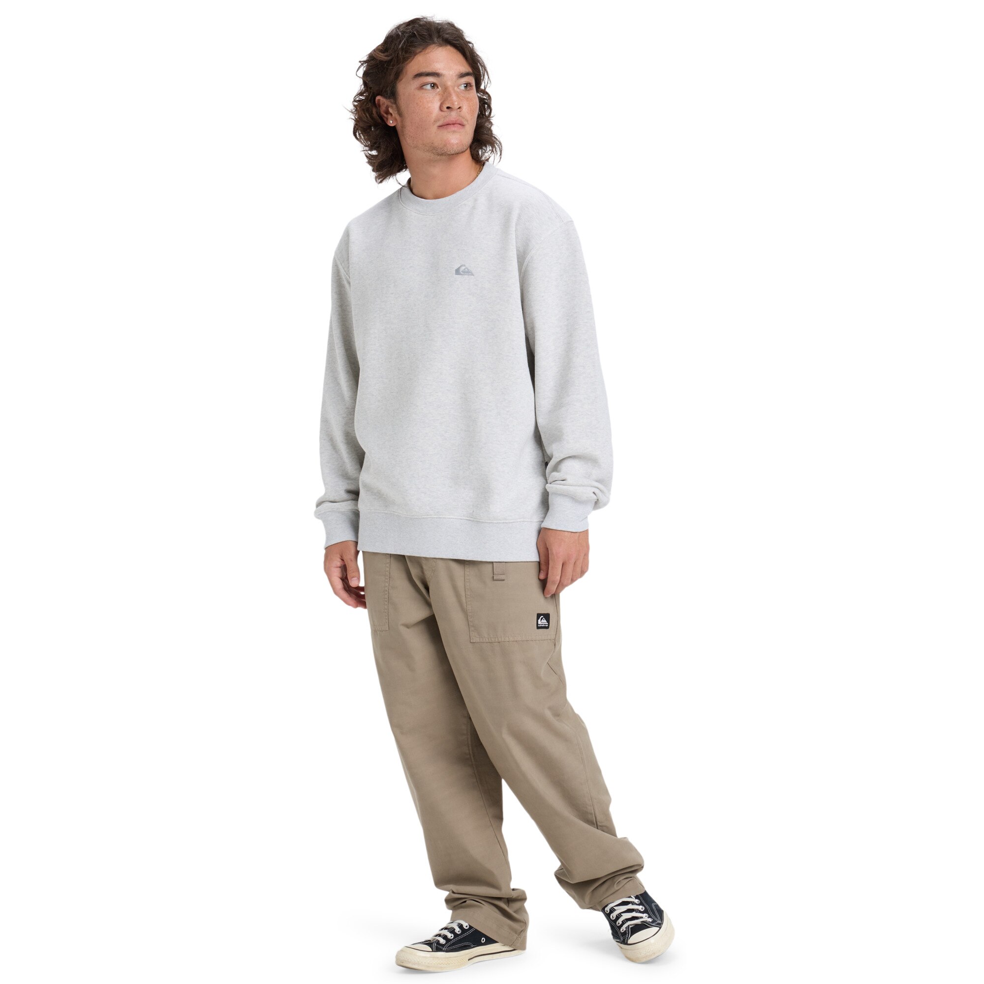 Sudadera de hombre Salt Water Quiksilver - Gris Gris-5