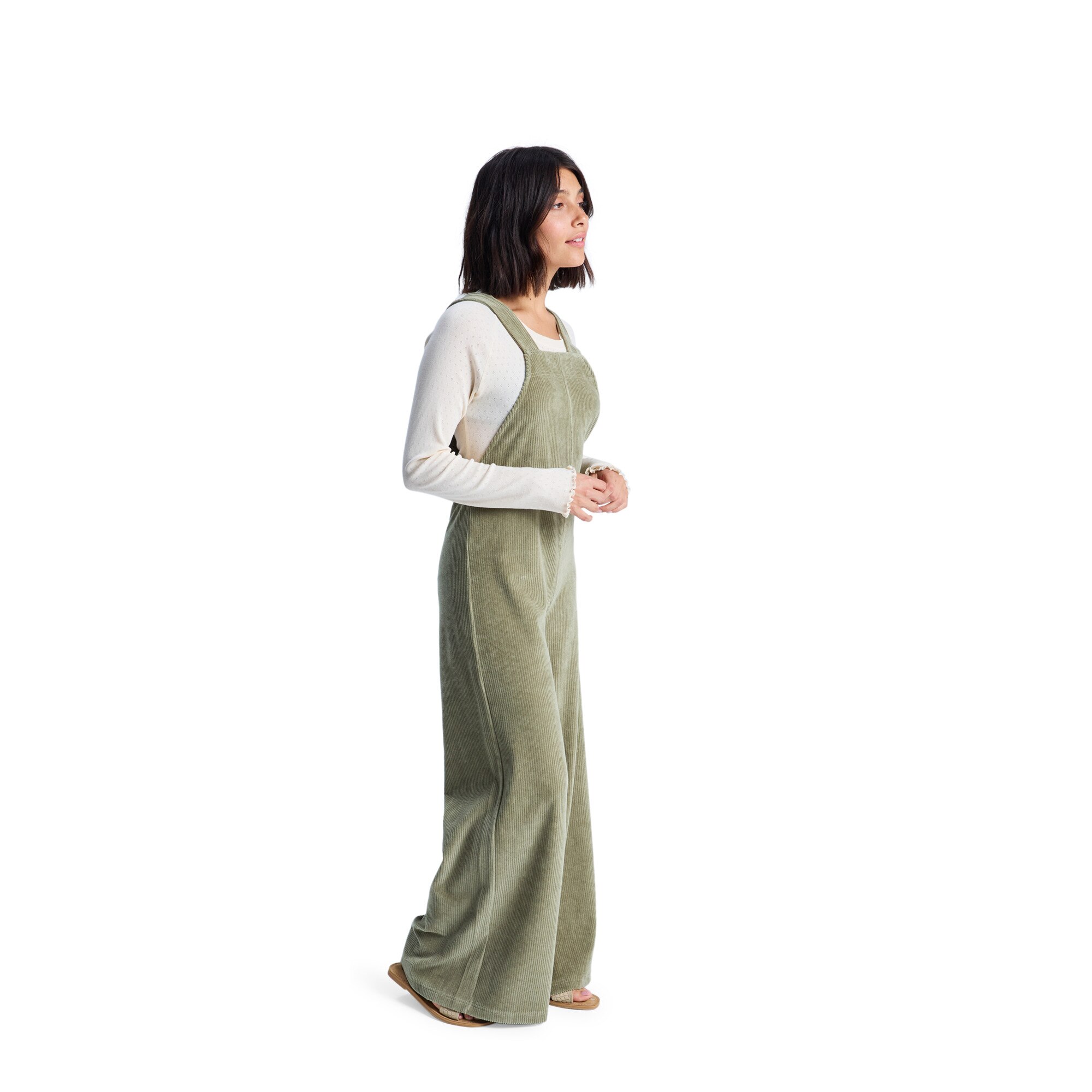 Pantalón de mujer Best Daze Roxy - Verde Verde-3