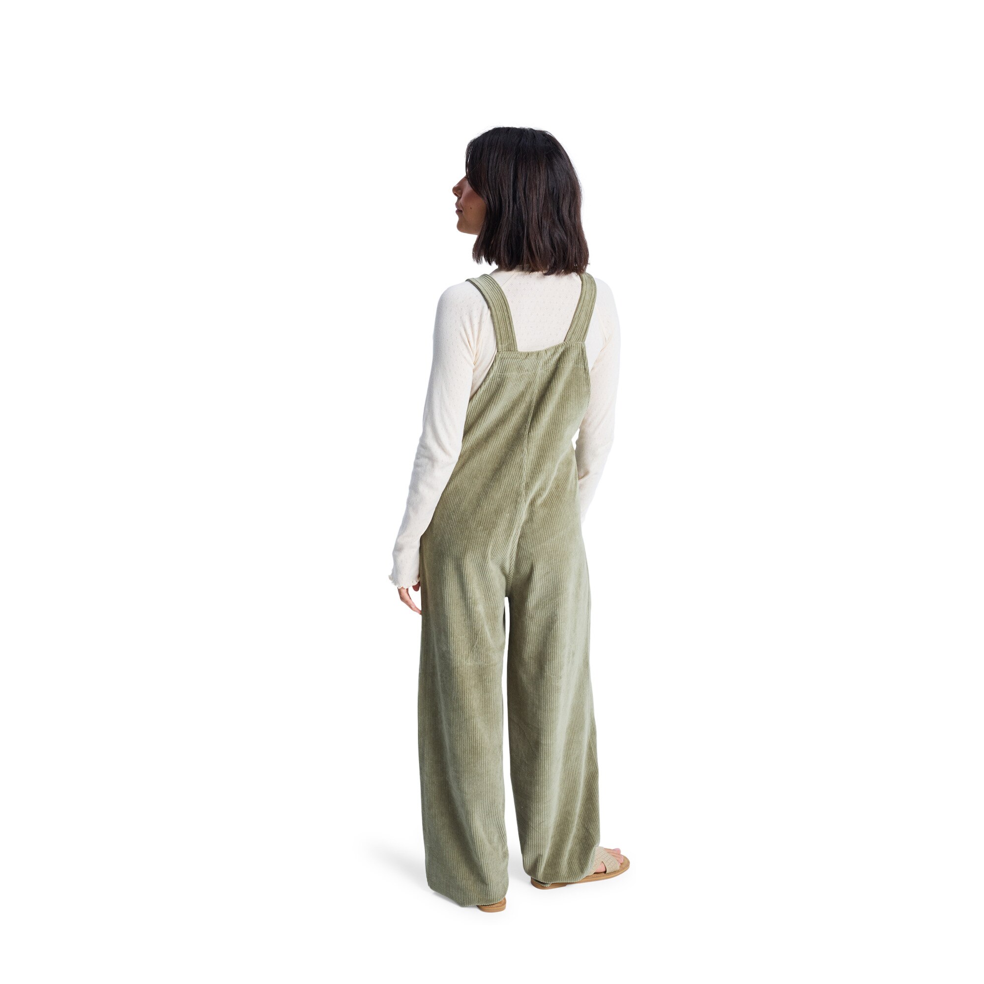 Pantalón de mujer Best Daze Roxy - Verde Verde-6