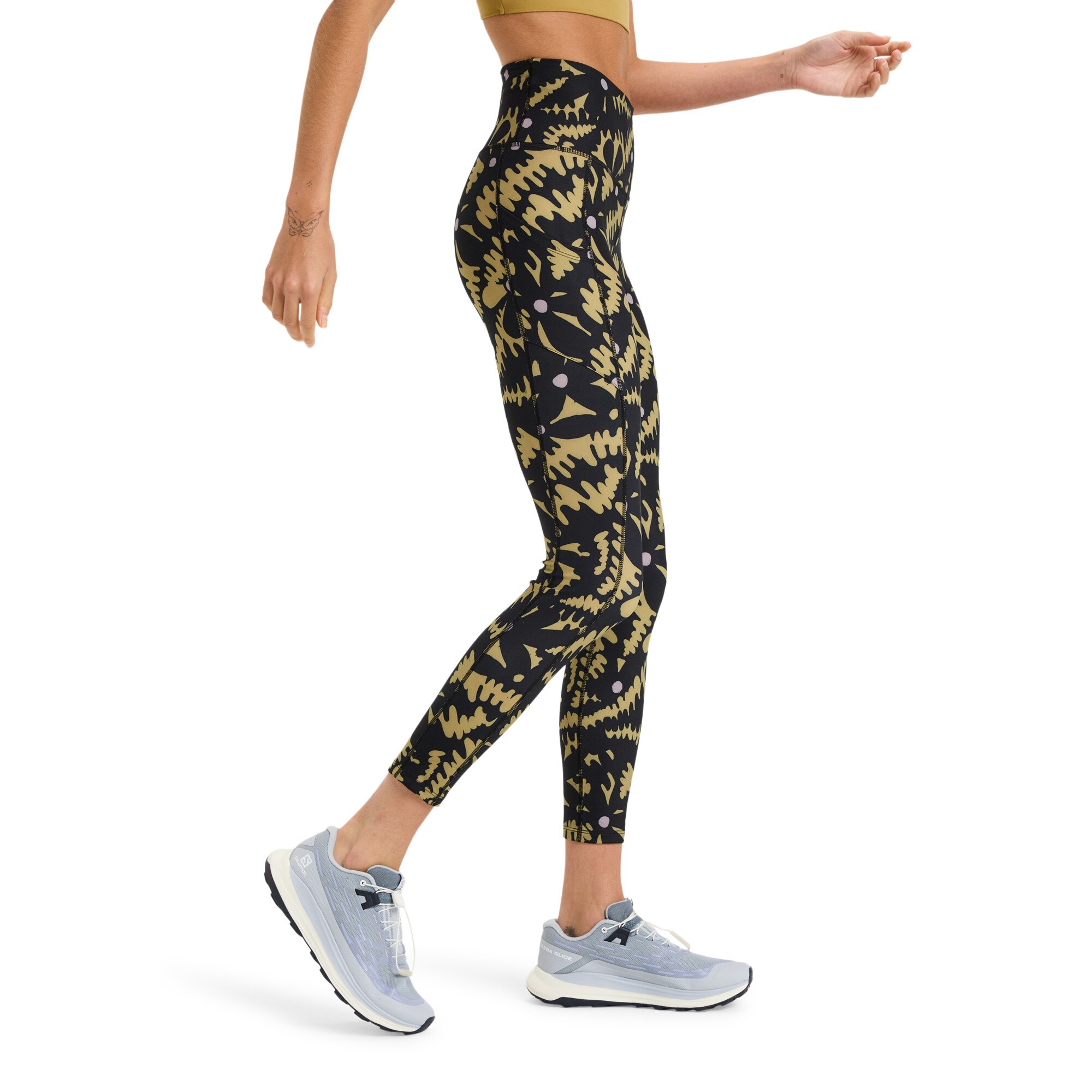 Leggings deportivos de mujer Heart Into It Ankle Roxy - Multicolor Multicolor-3