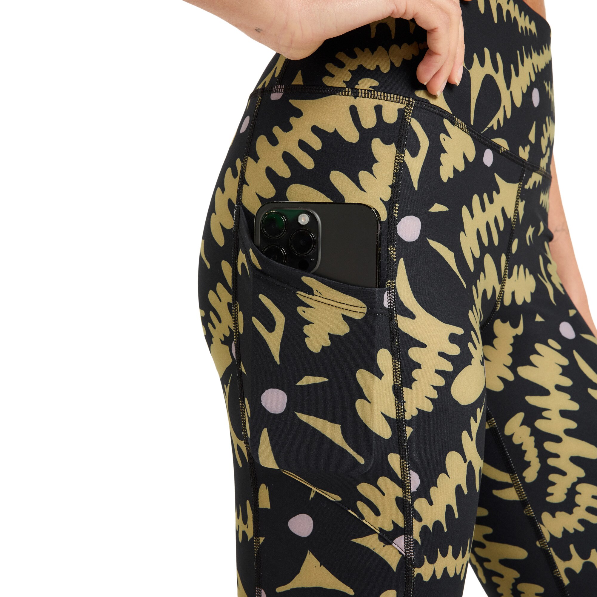 Leggings deportivos de mujer Heart Into It Ankle Roxy - Multicolor Multicolor-6