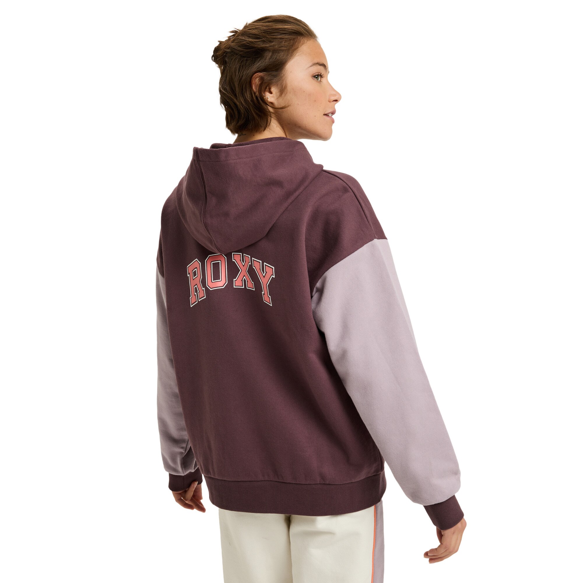 Sudadera de mujer Essential Energy Roxy - Rojo Rojo-4