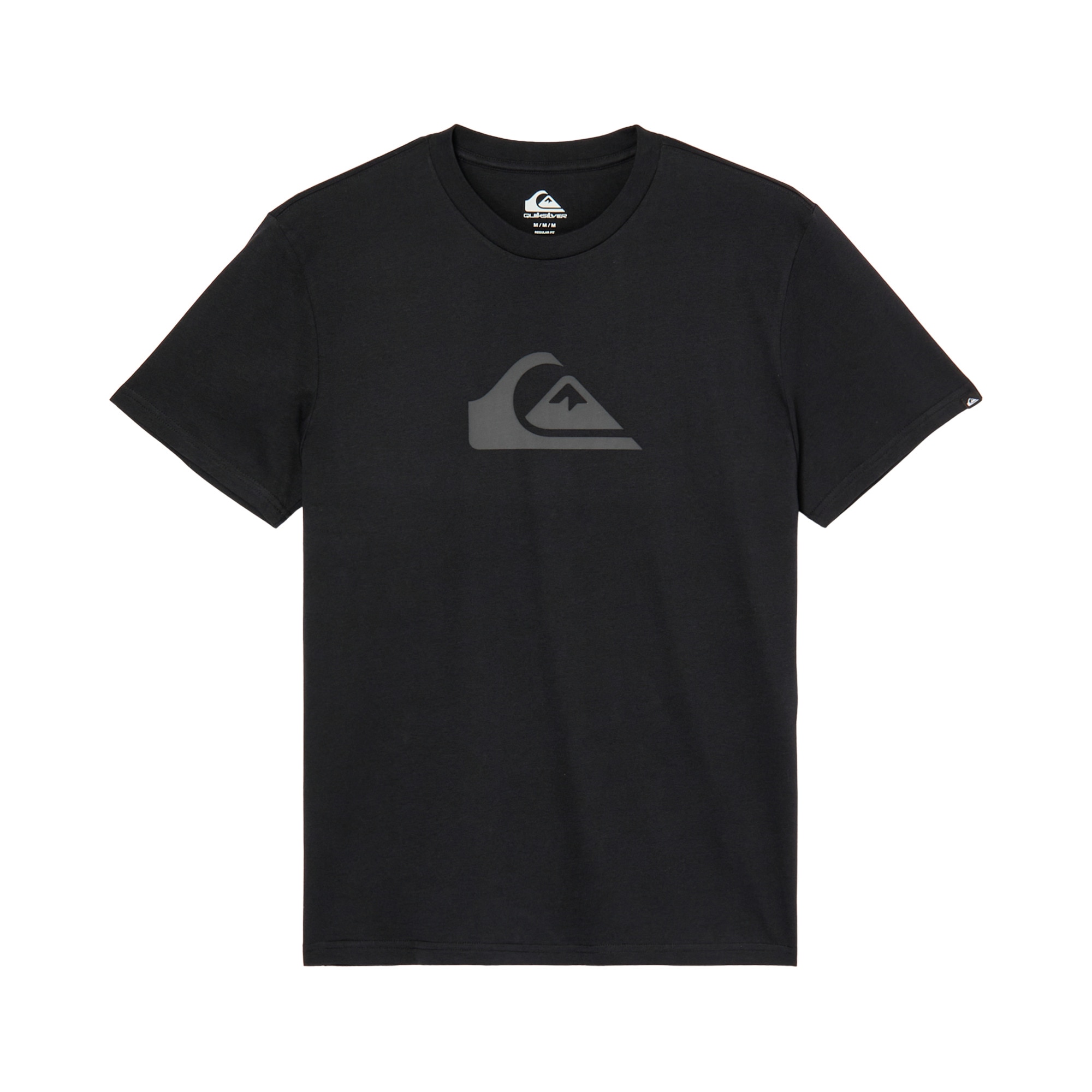 Camiseta de hombre Ev Comp Logo Quiksilver - Negro Negro-6