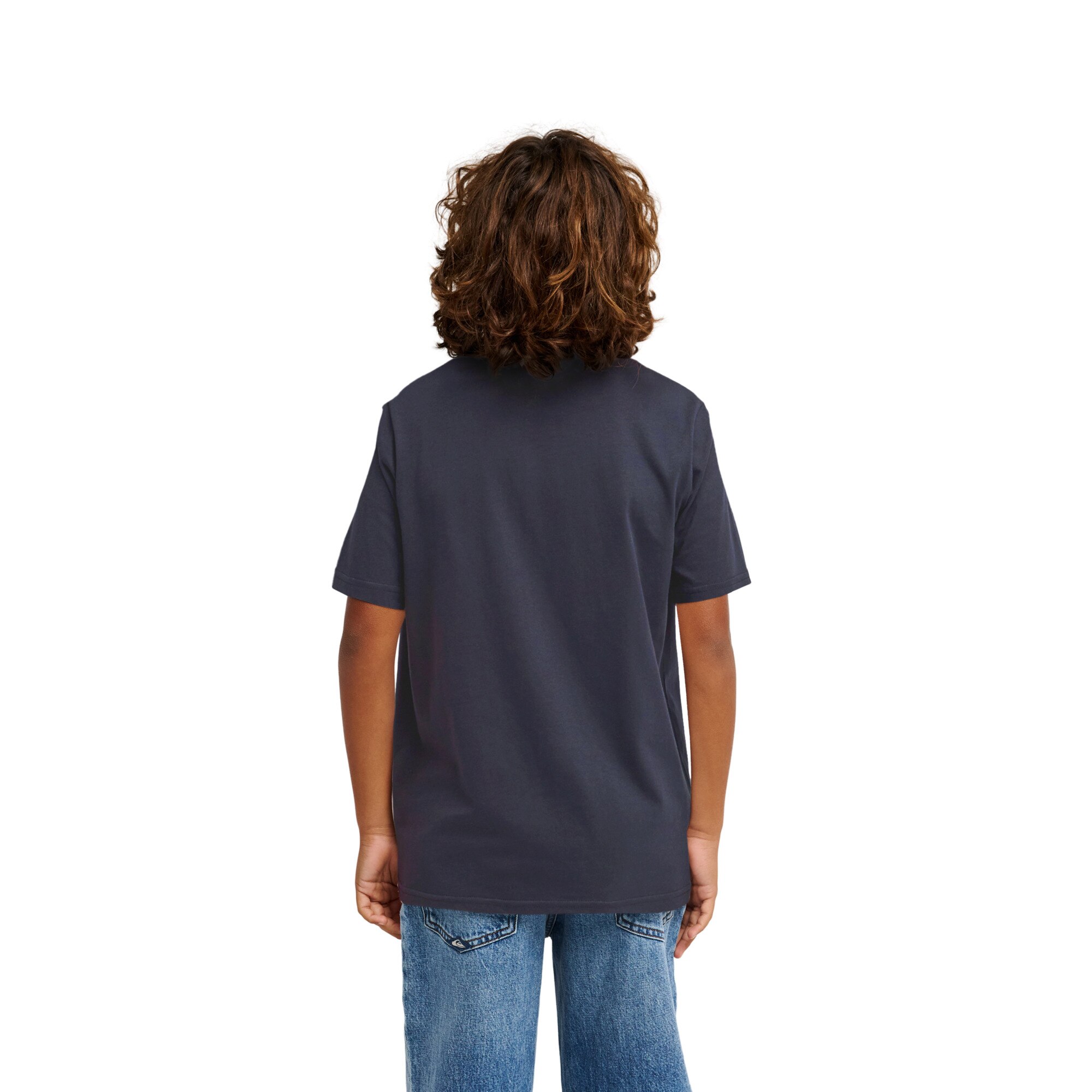 Camiseta de niños Ev Comp Logo Quiksilver - Azul marino Azul marino-2