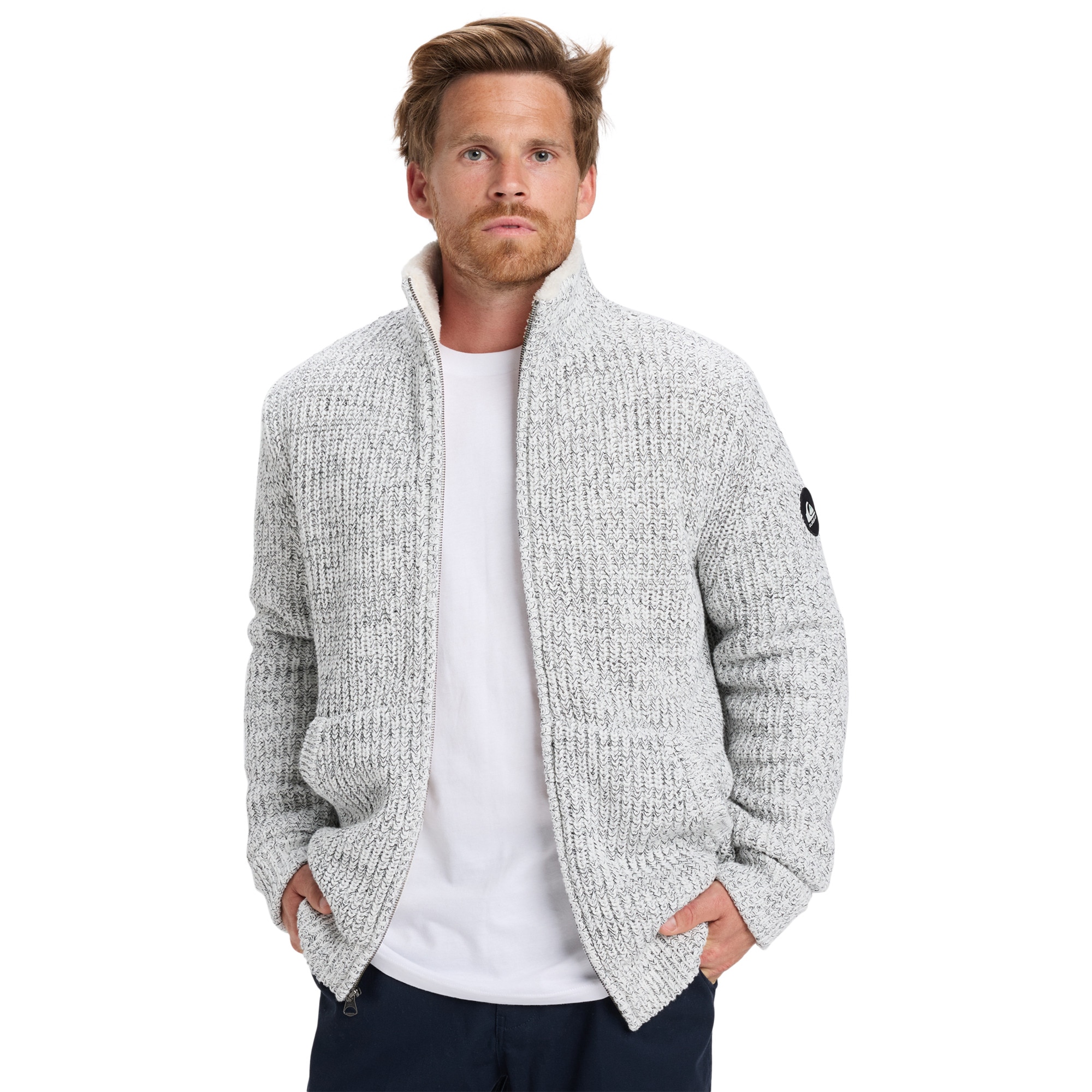 Jersey de hombre Boketto Quiksilver - Gris Gris-1