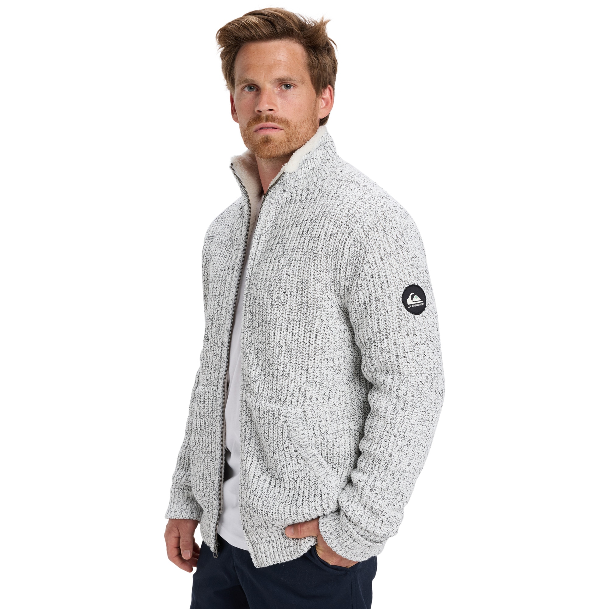 Jersey de hombre Boketto Quiksilver - Gris Gris-3