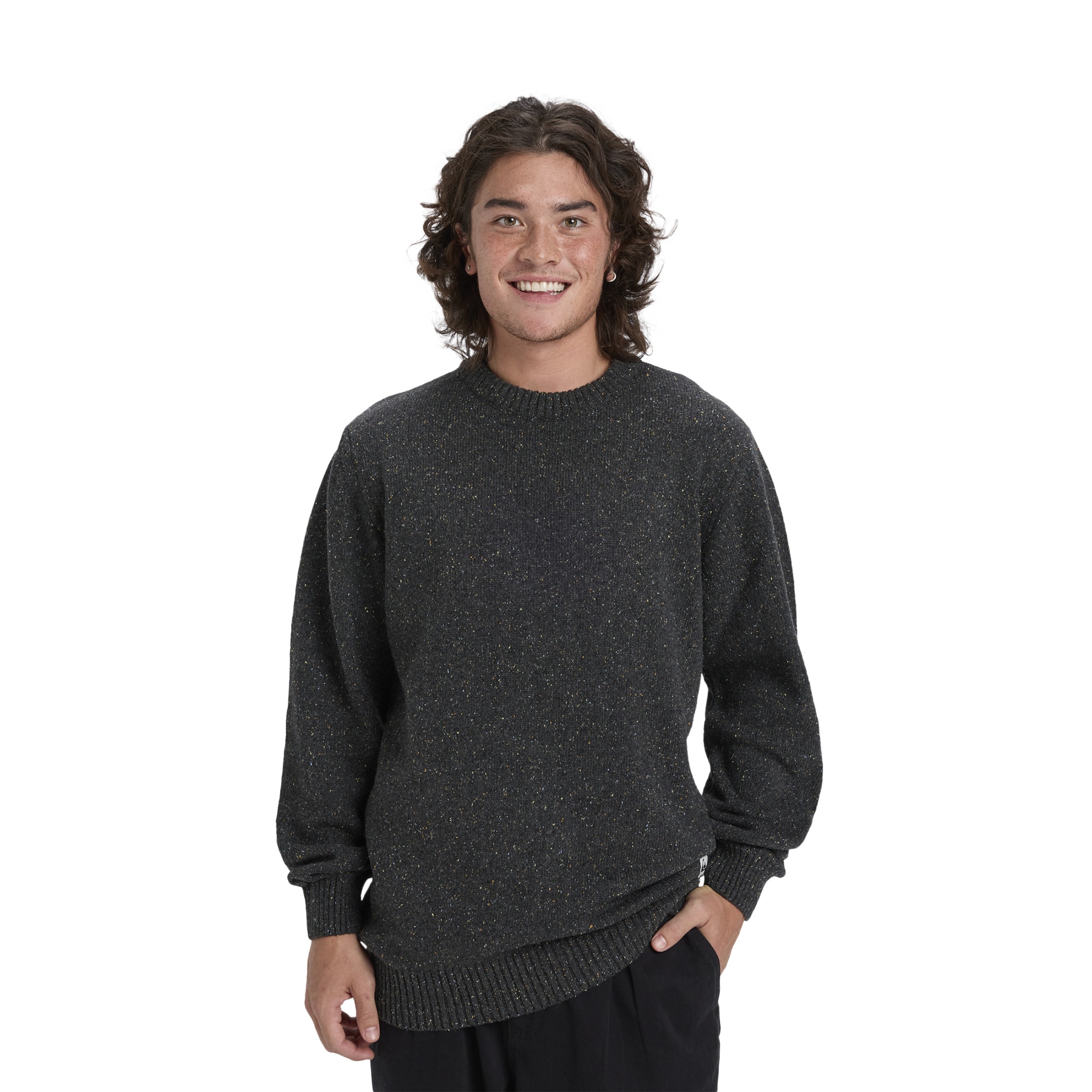 Jersey de hombre Slow Song Neppy Quiksilver - Negro Negro-1