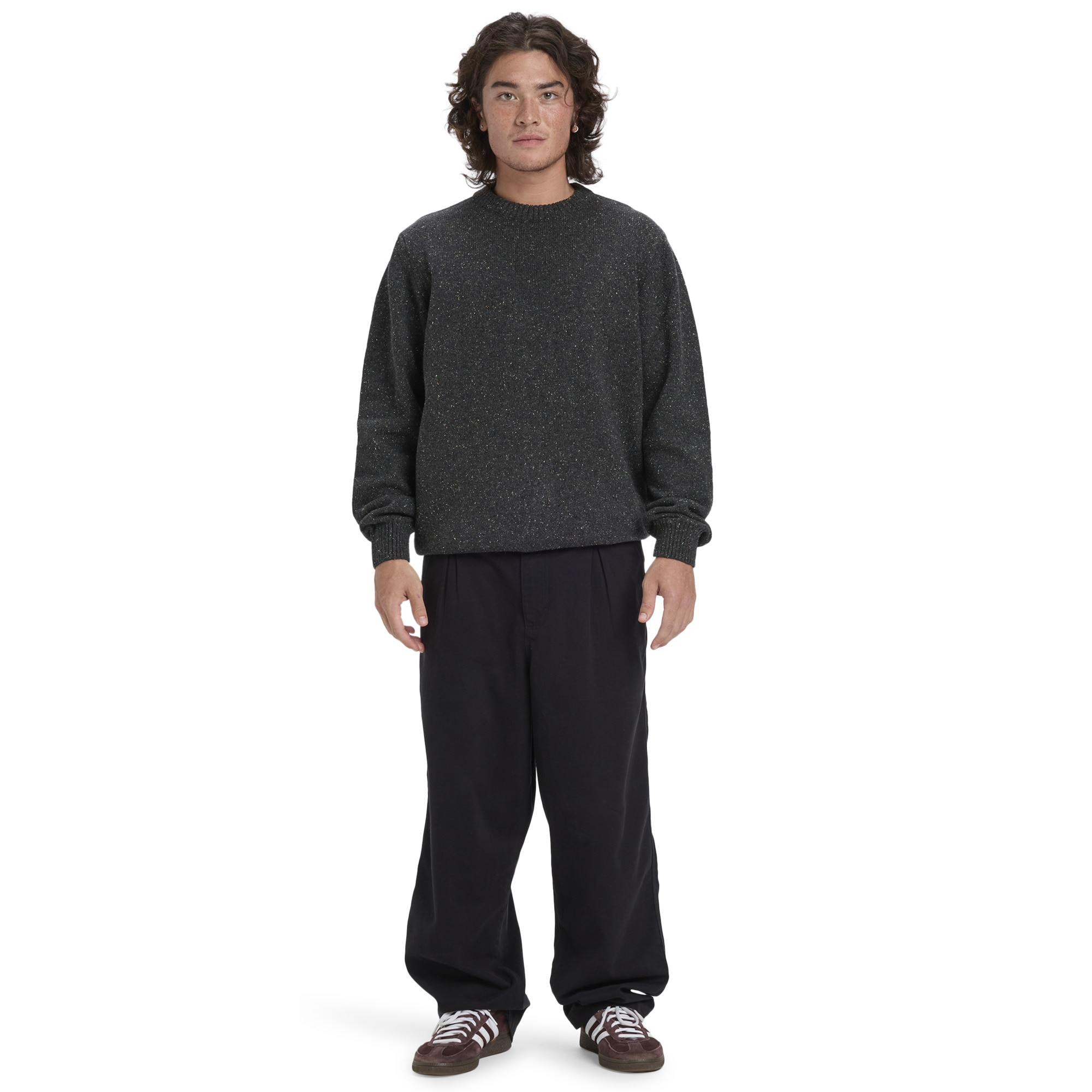 Jersey de hombre Slow Song Neppy Quiksilver - Negro Negro-5