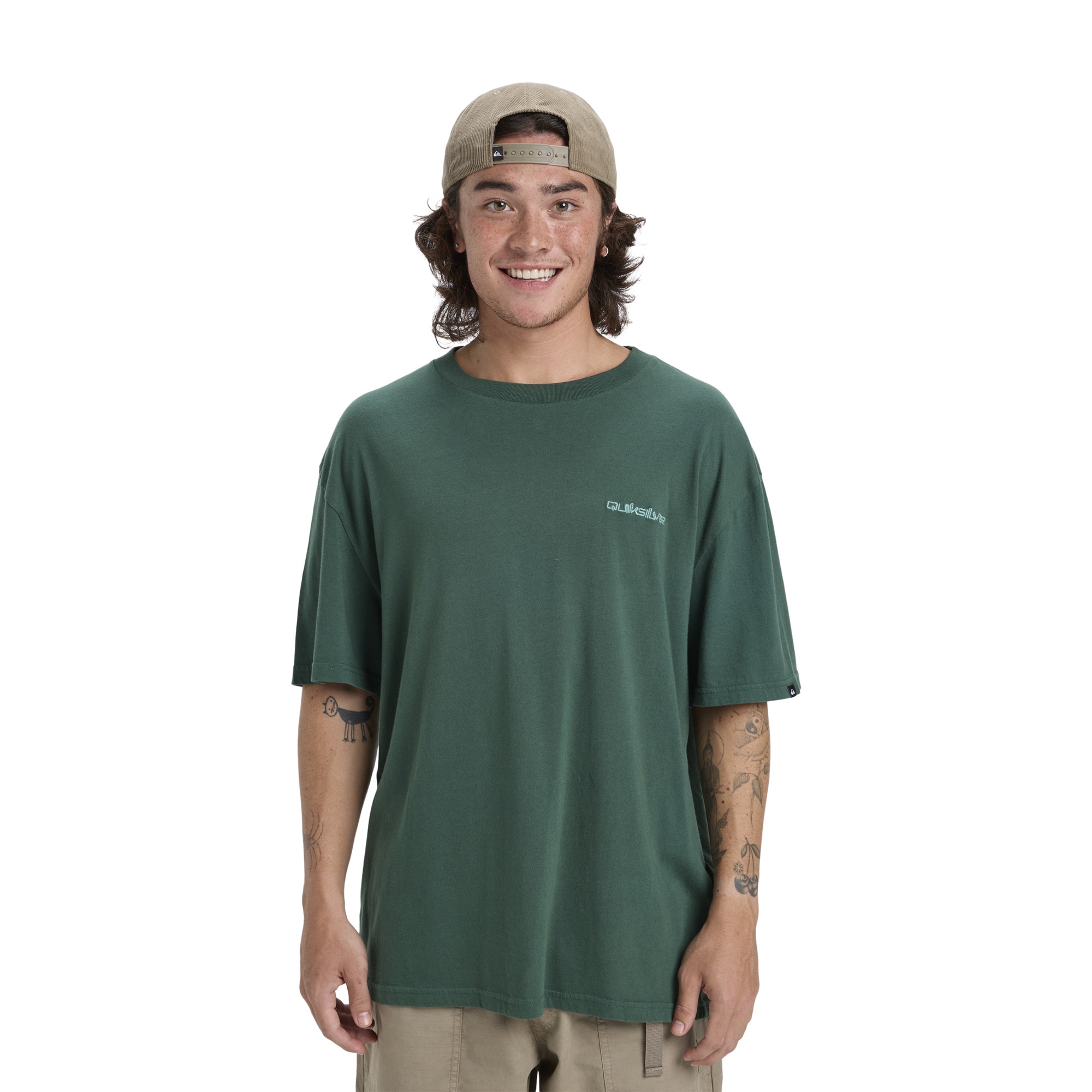 Camiseta de hombre Salt Water Quiksilver - Verde Verde-1