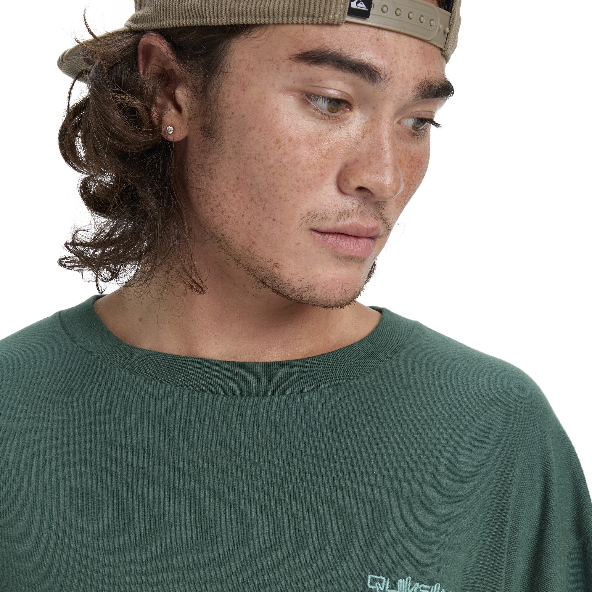 Camiseta de hombre Salt Water Quiksilver - Verde Verde-4