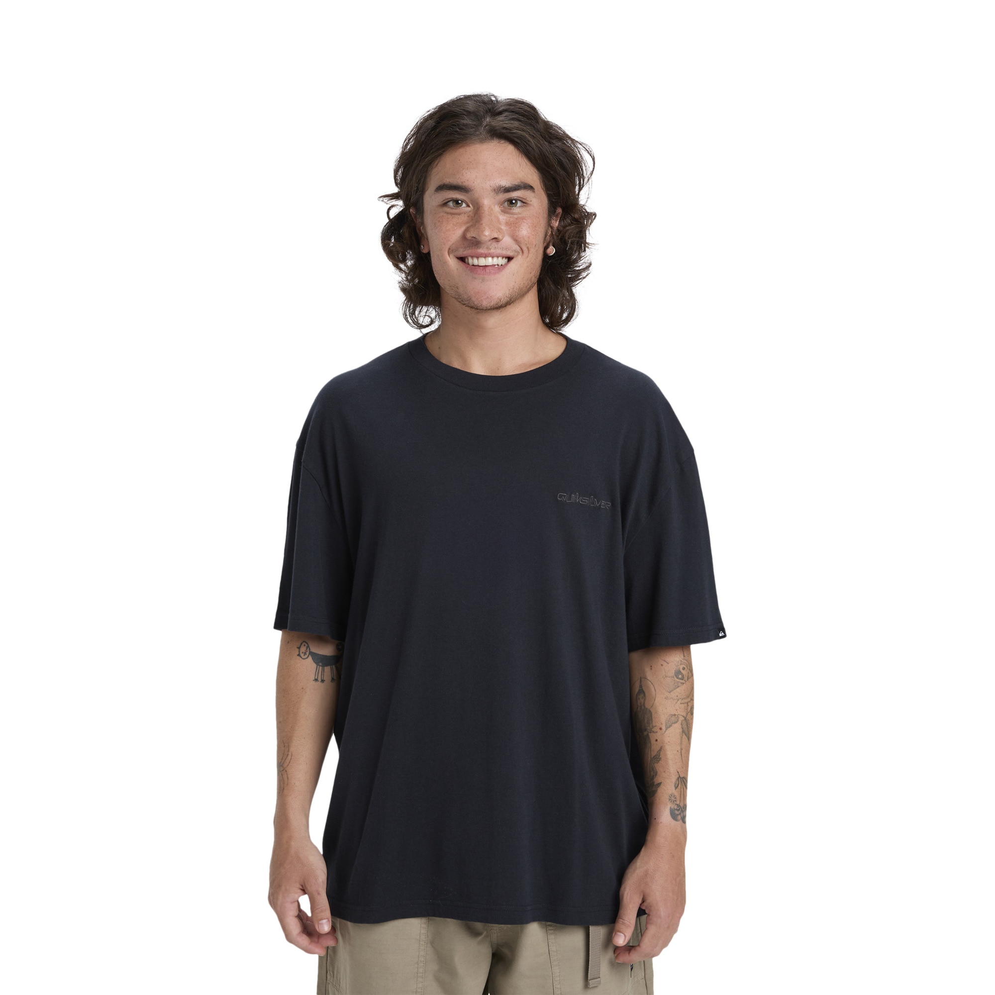 Camiseta de hombre Salt Water Quiksilver - Negro Negro-1