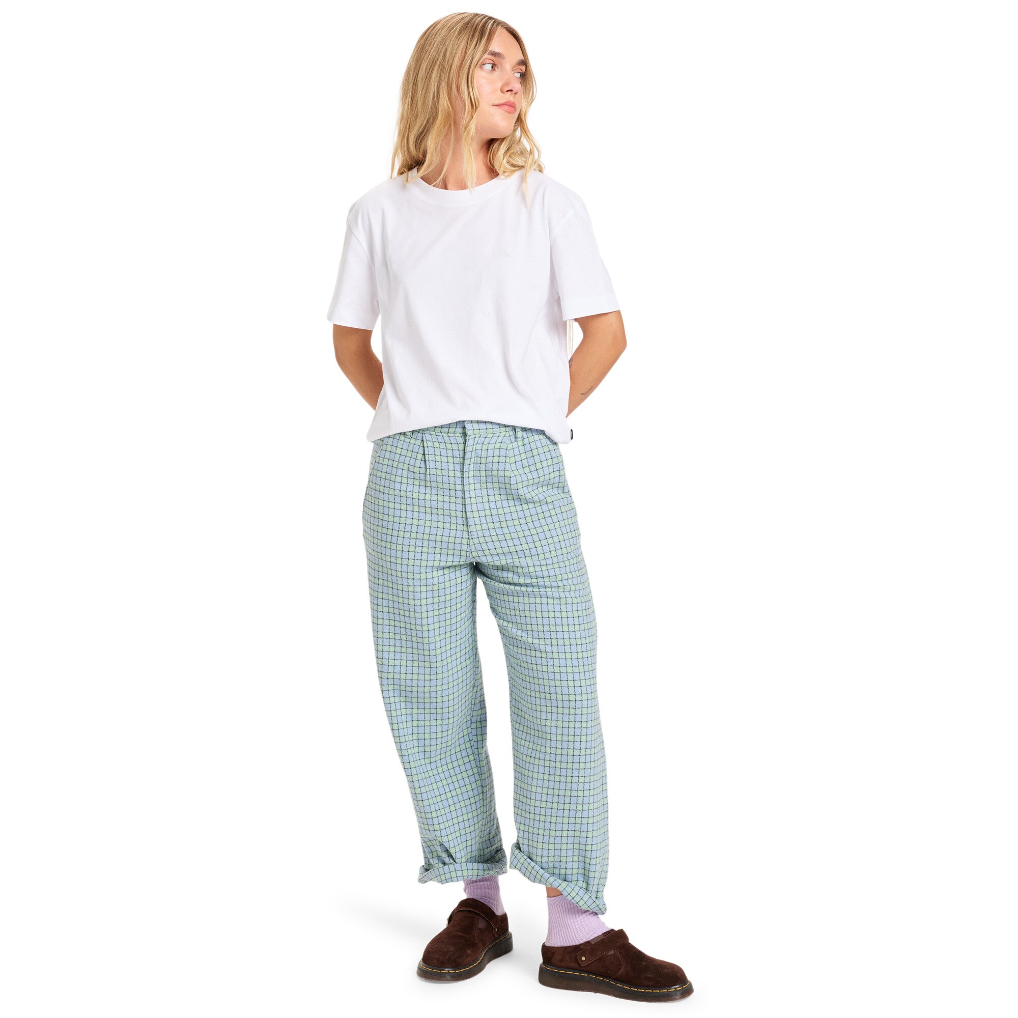 Camiseta de mujer Essential Quiksilver - Blanco Blanco-5